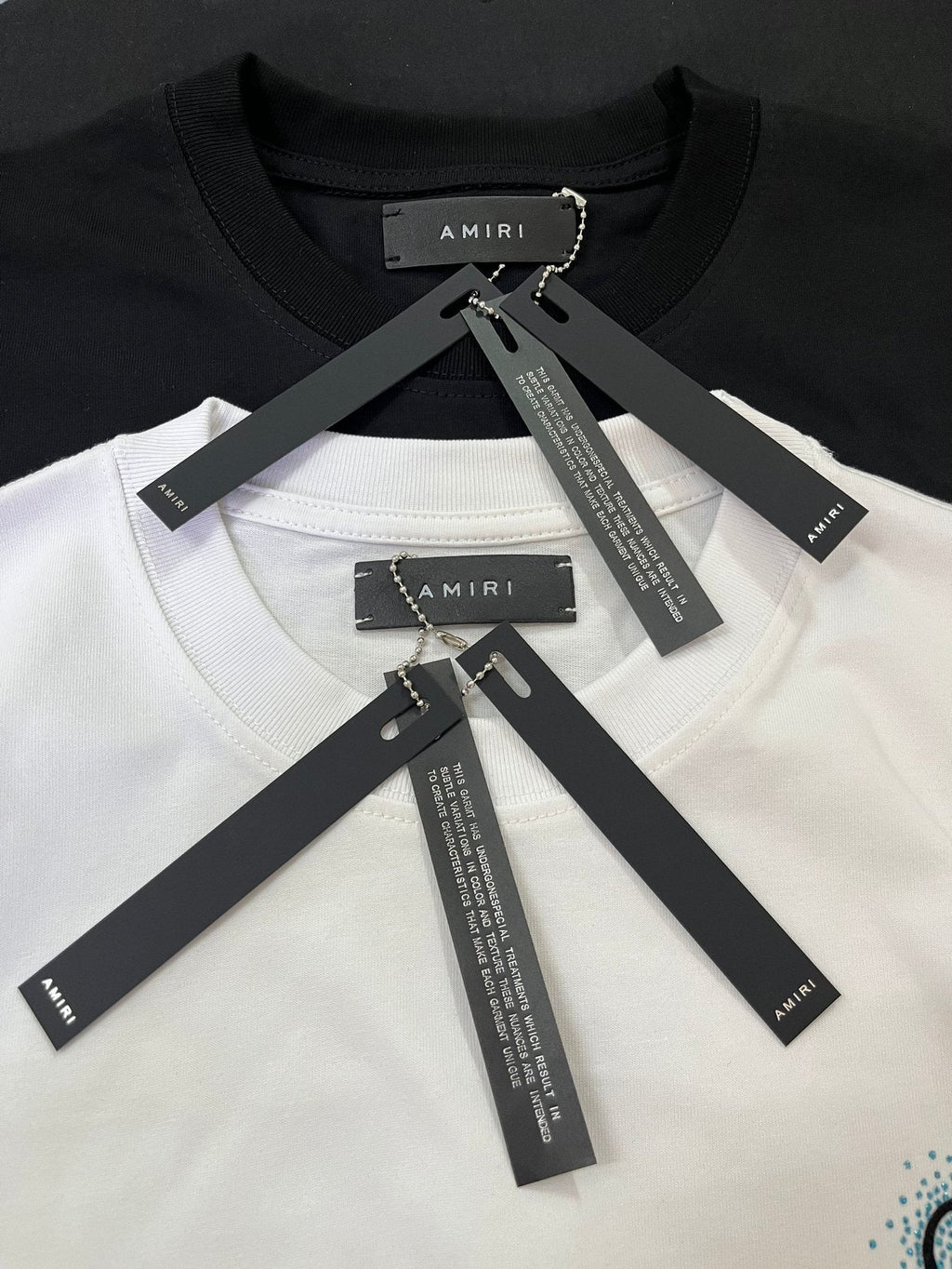 AMIRI Flocked Letter Graphic T-Shirt — hang_tag