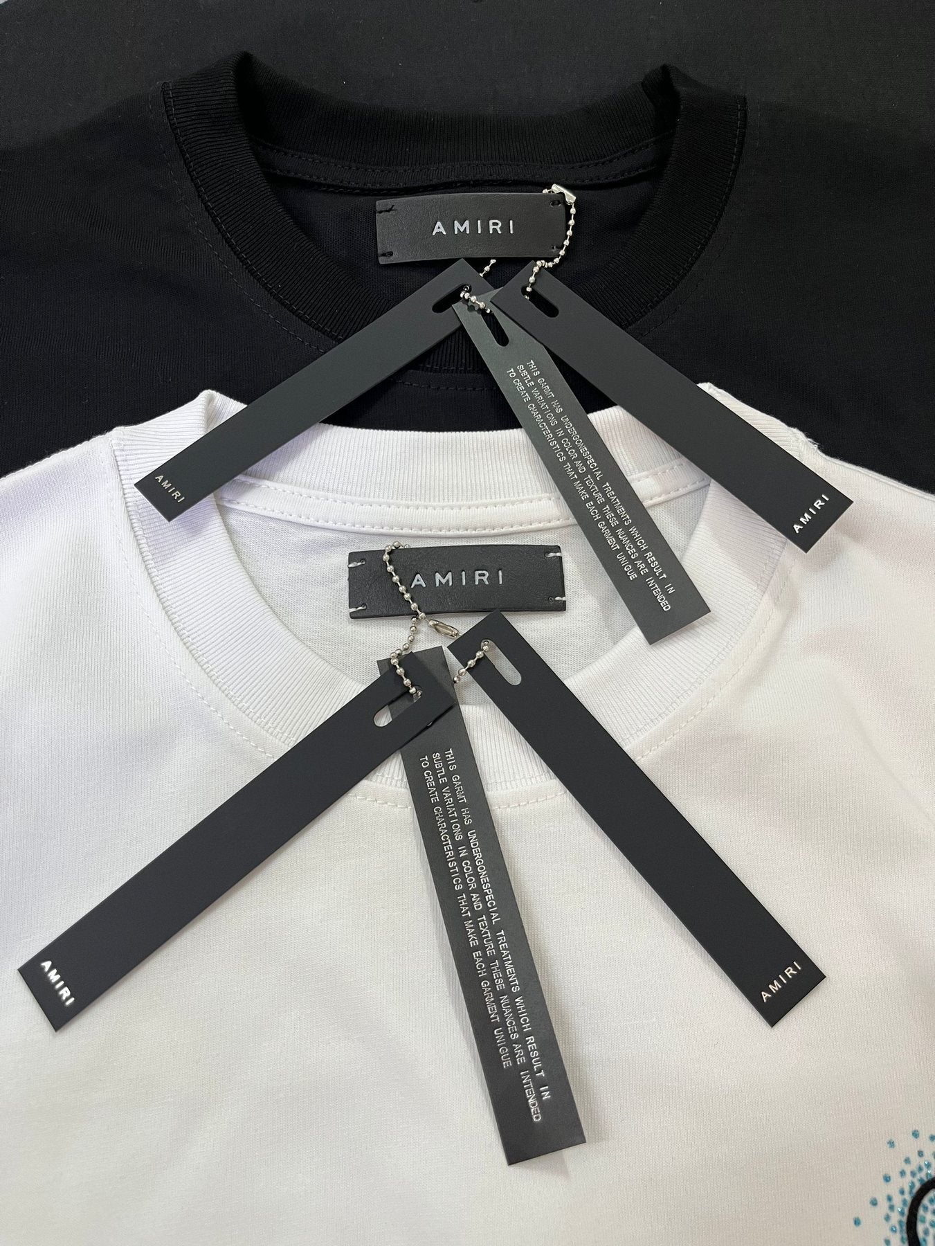 AMIRI Flocked Letter Graphic T-Shirt — hang_tag