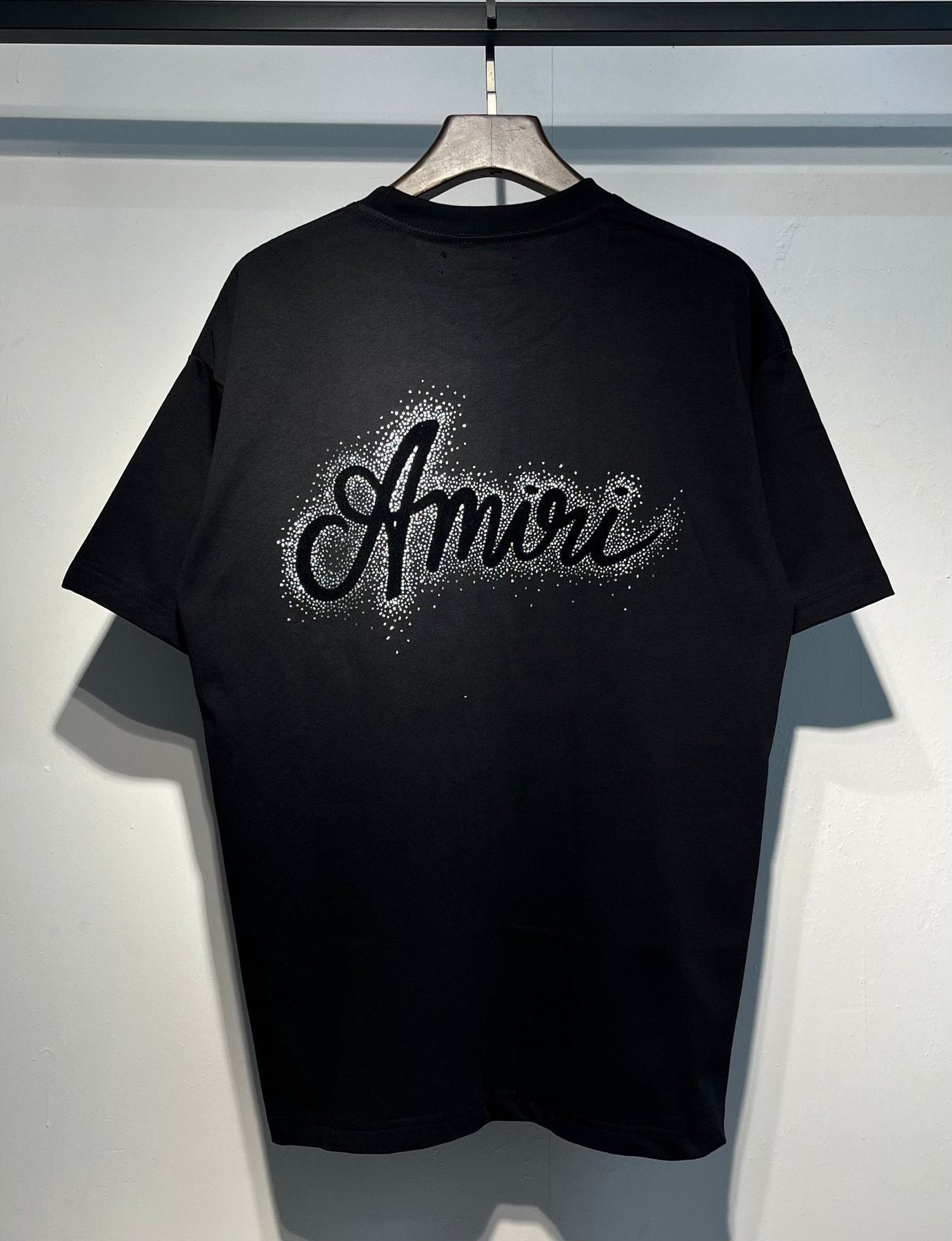 AMIRI Flocked Letter Graphic T-Shirt — back