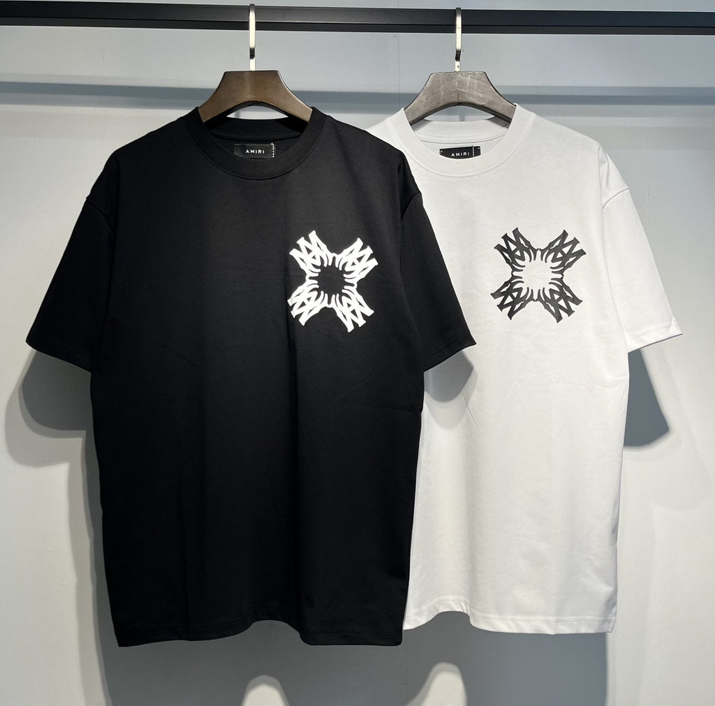 AMIRI Letter Graphic Short-Sleeve T-Shirt — comparison