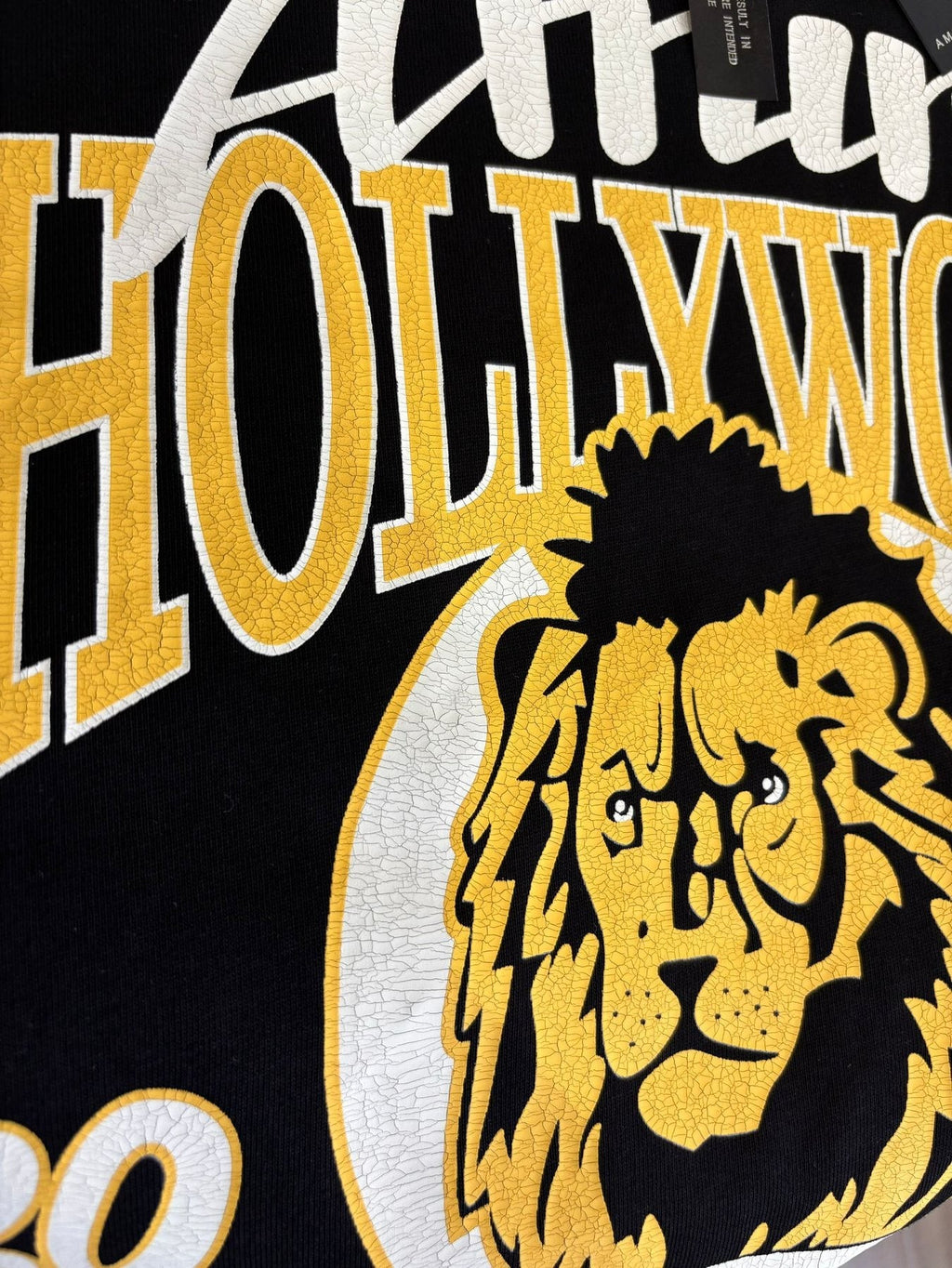 AMIRI Lion & Letter Graphic Short-Sleeve T-Shirt — detail