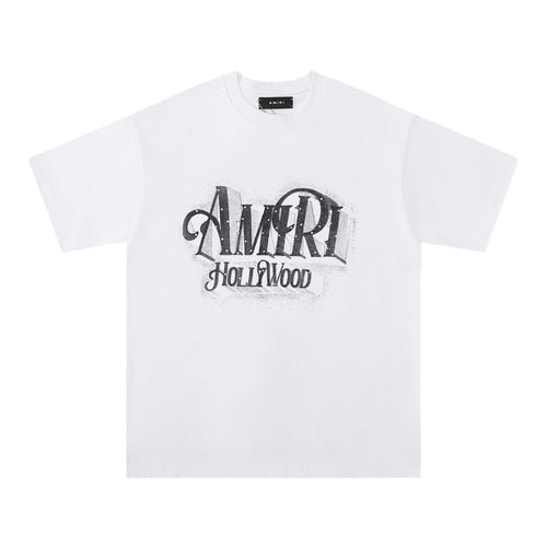 AMIRI Hollywood Graphic Short-Sleeve T-Shirt — front