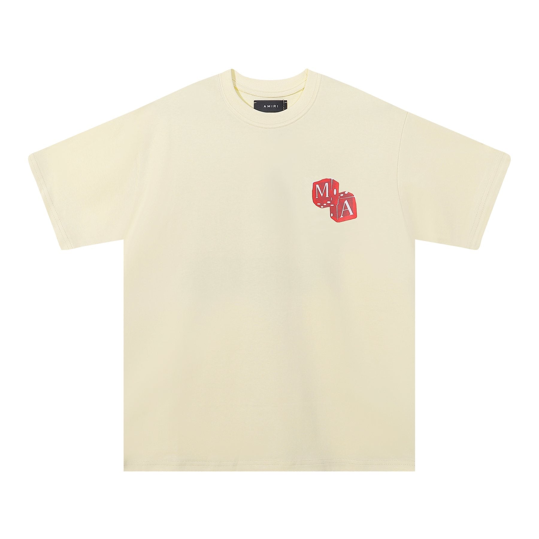AMIRI Dice Letter Graphic T-Shirt — front