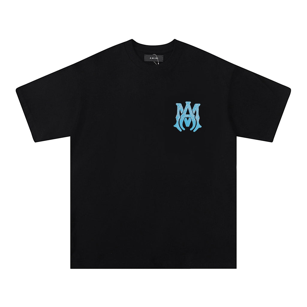 AMIRI Silver Letter Graphic Short-Sleeve T-Shirt — hero