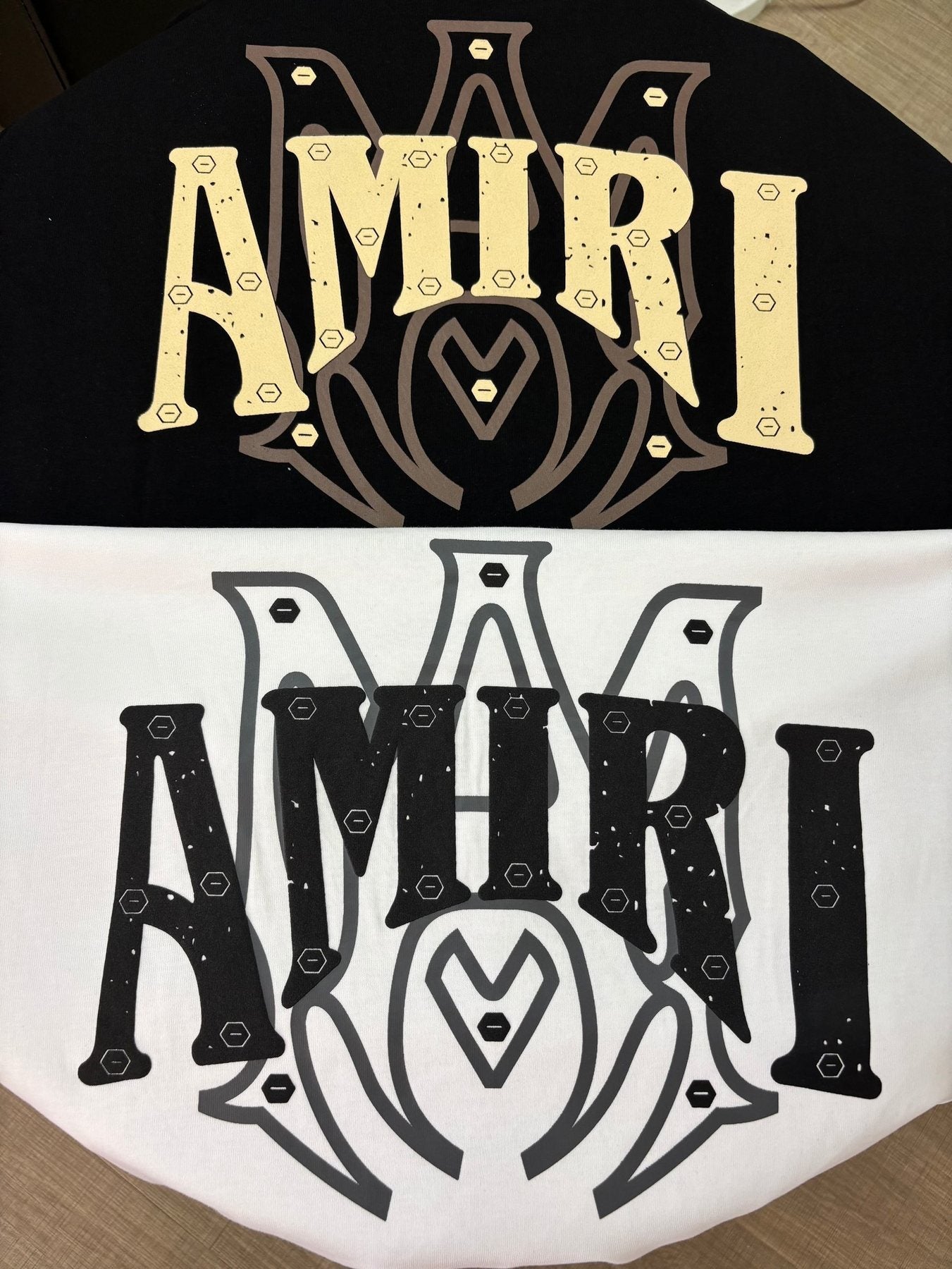 AMIRI Foam Letter Graphic T-Shirt — detail