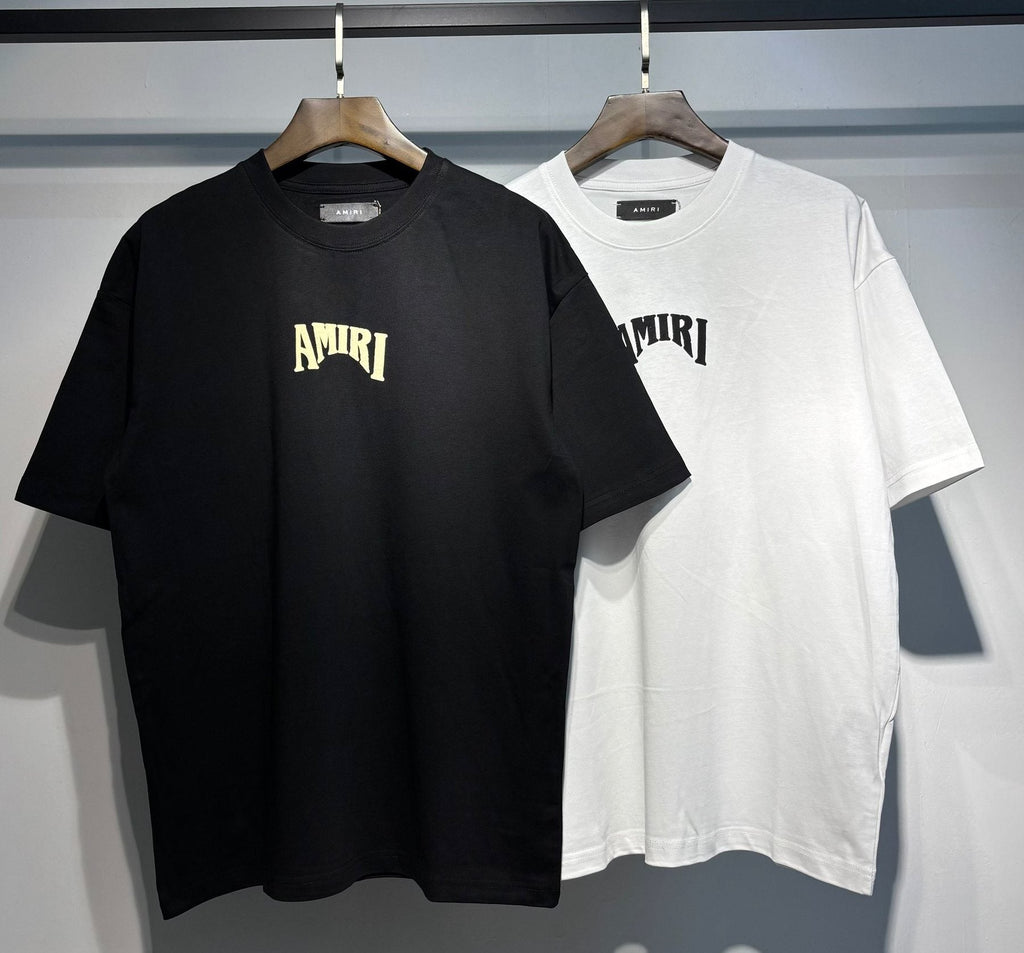 AMIRI Foam Letter Graphic T-Shirt — comparison