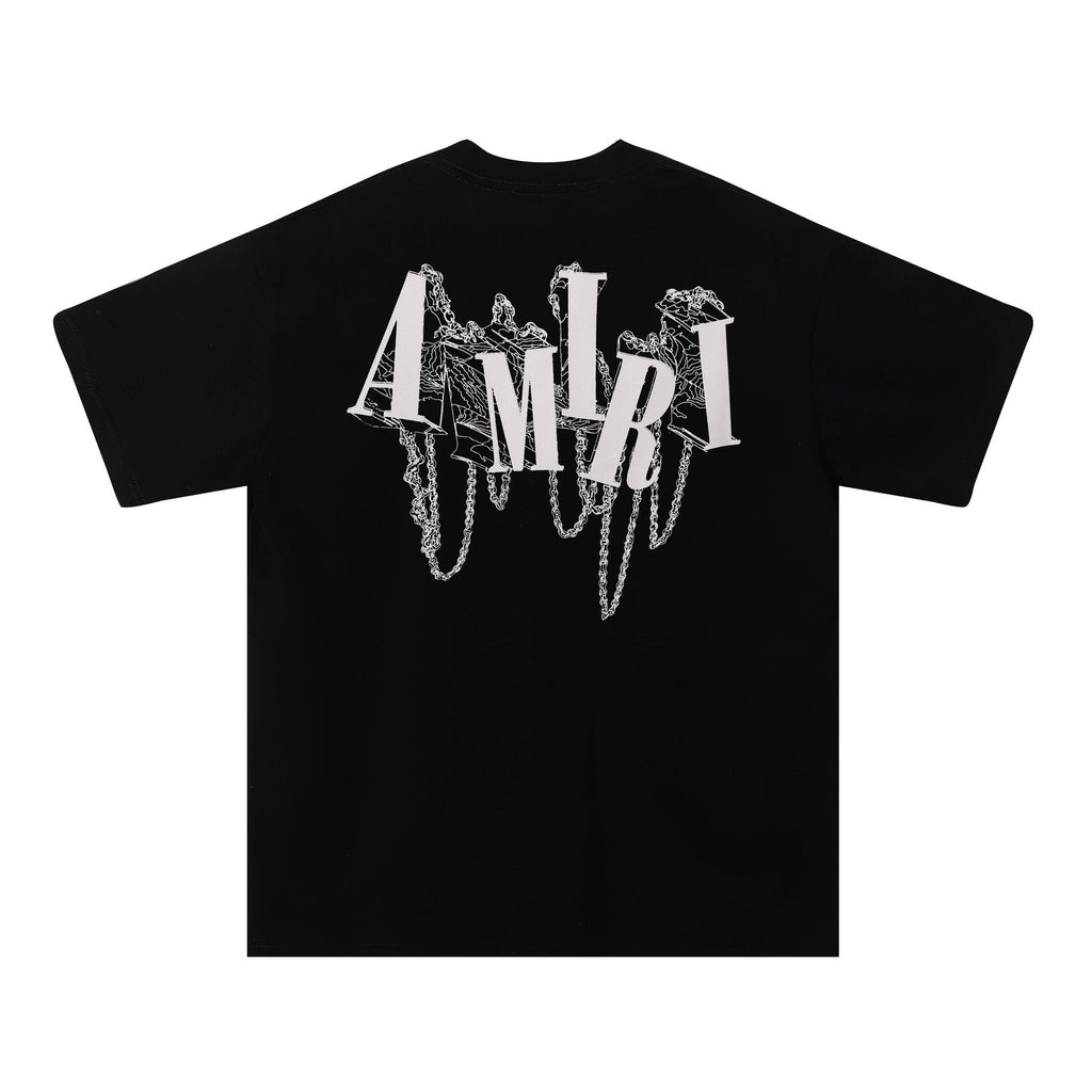 AMIRI Chain Letter Graphic T-Shirt — back