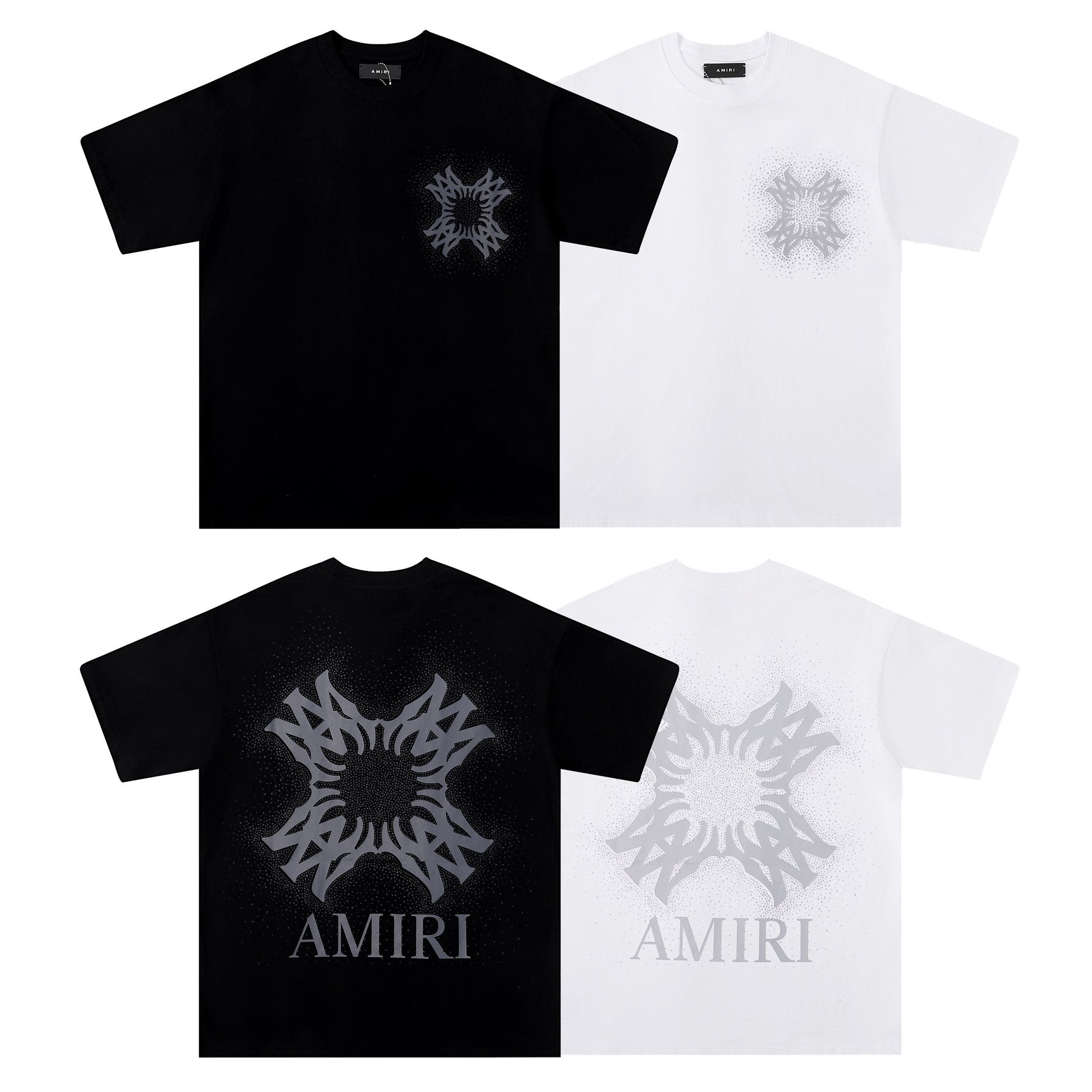 AMIRI Front & Back Graphic T-Shirt — comparison