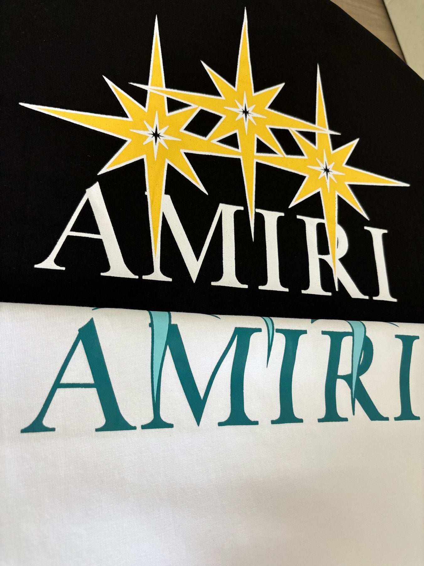AMIRI Front & Back Graphic T-Shirt — fabric_closeup