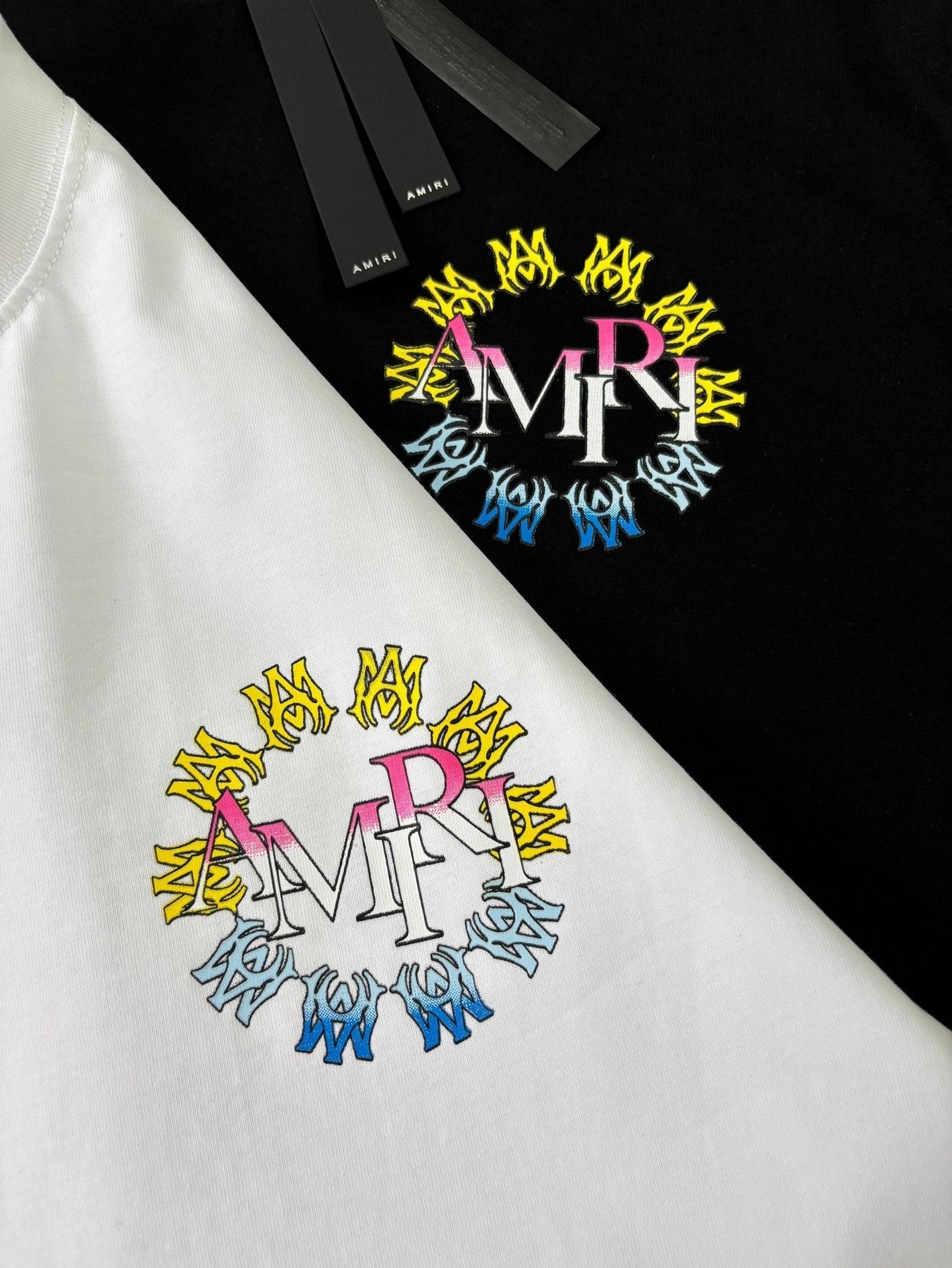 AMIRI MR Chest & Back Graphic T-Shirt — hang_tag