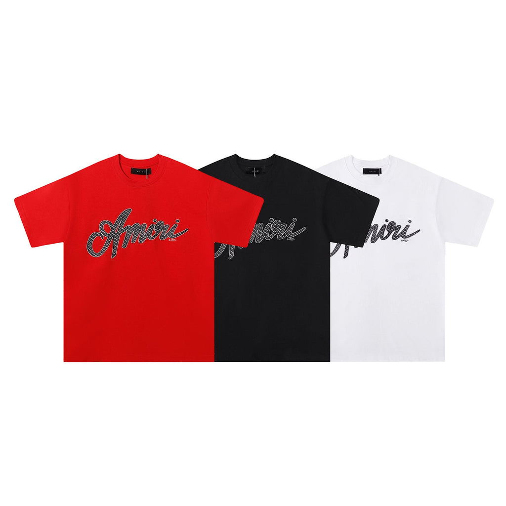 AMIRI Letter Graphic Short-Sleeve T-Shirt — comparison