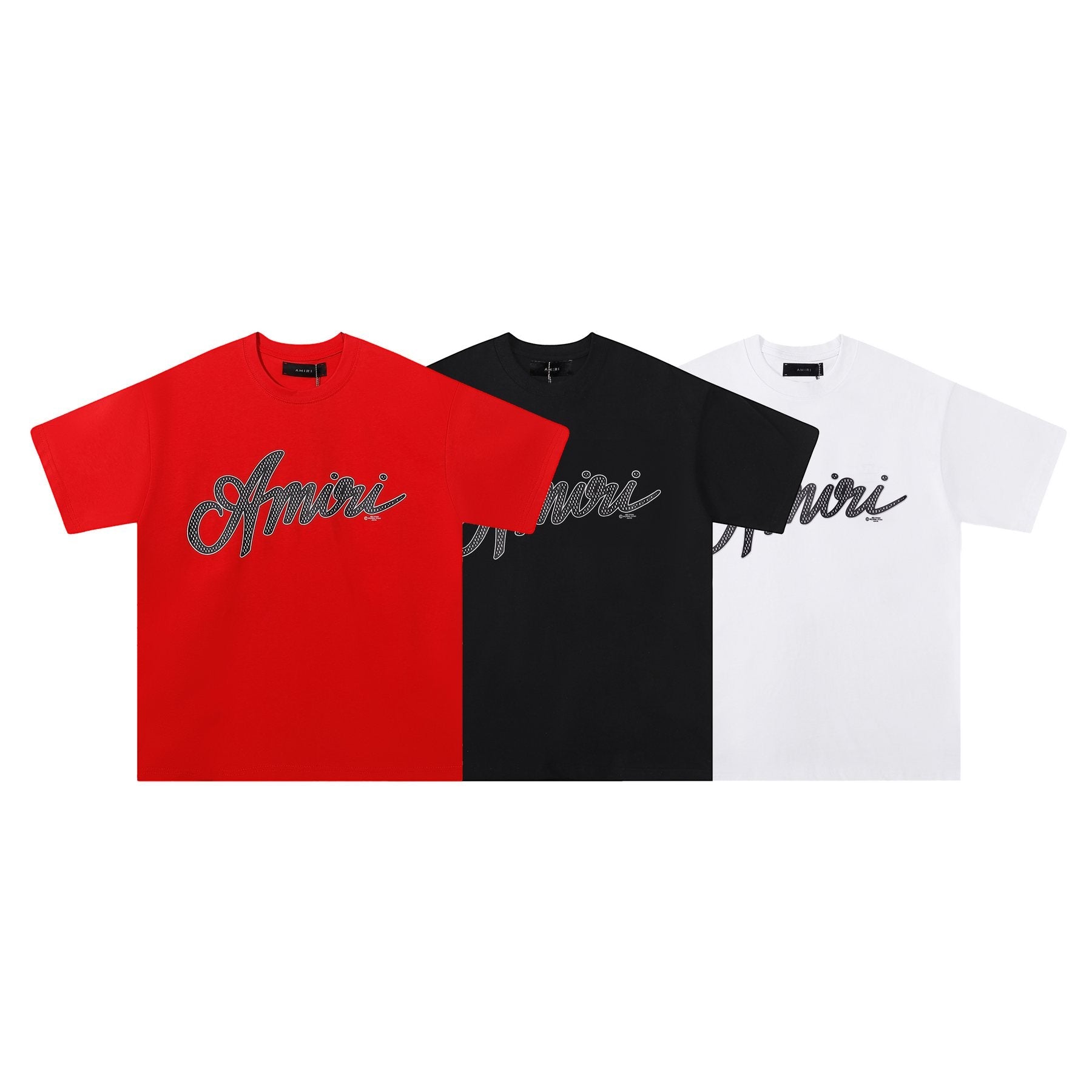 AMIRI Letter Graphic Short-Sleeve T-Shirt — comparison
