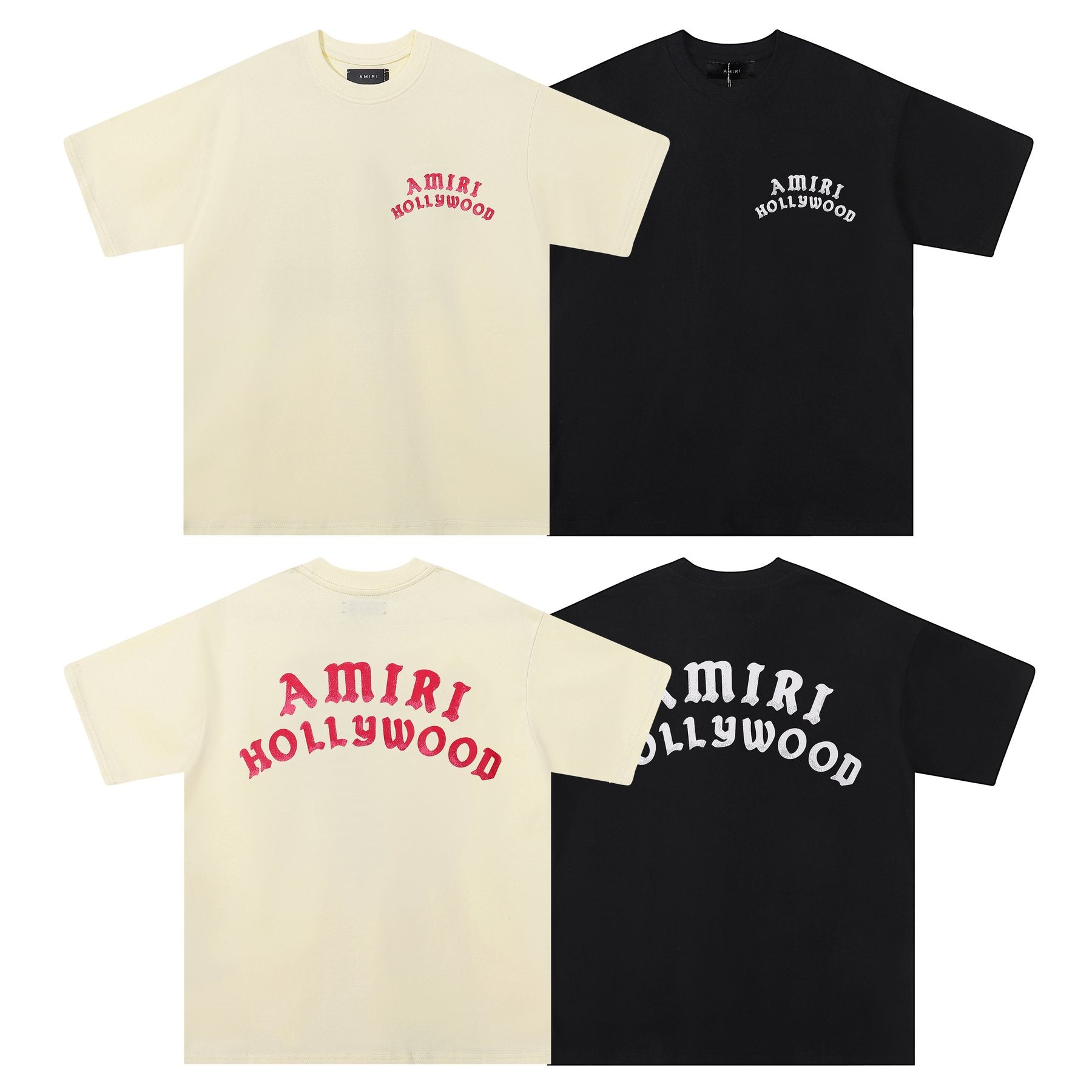 AMIRI Hollywood Graphic Short-Sleeve T-Shirt — comparison