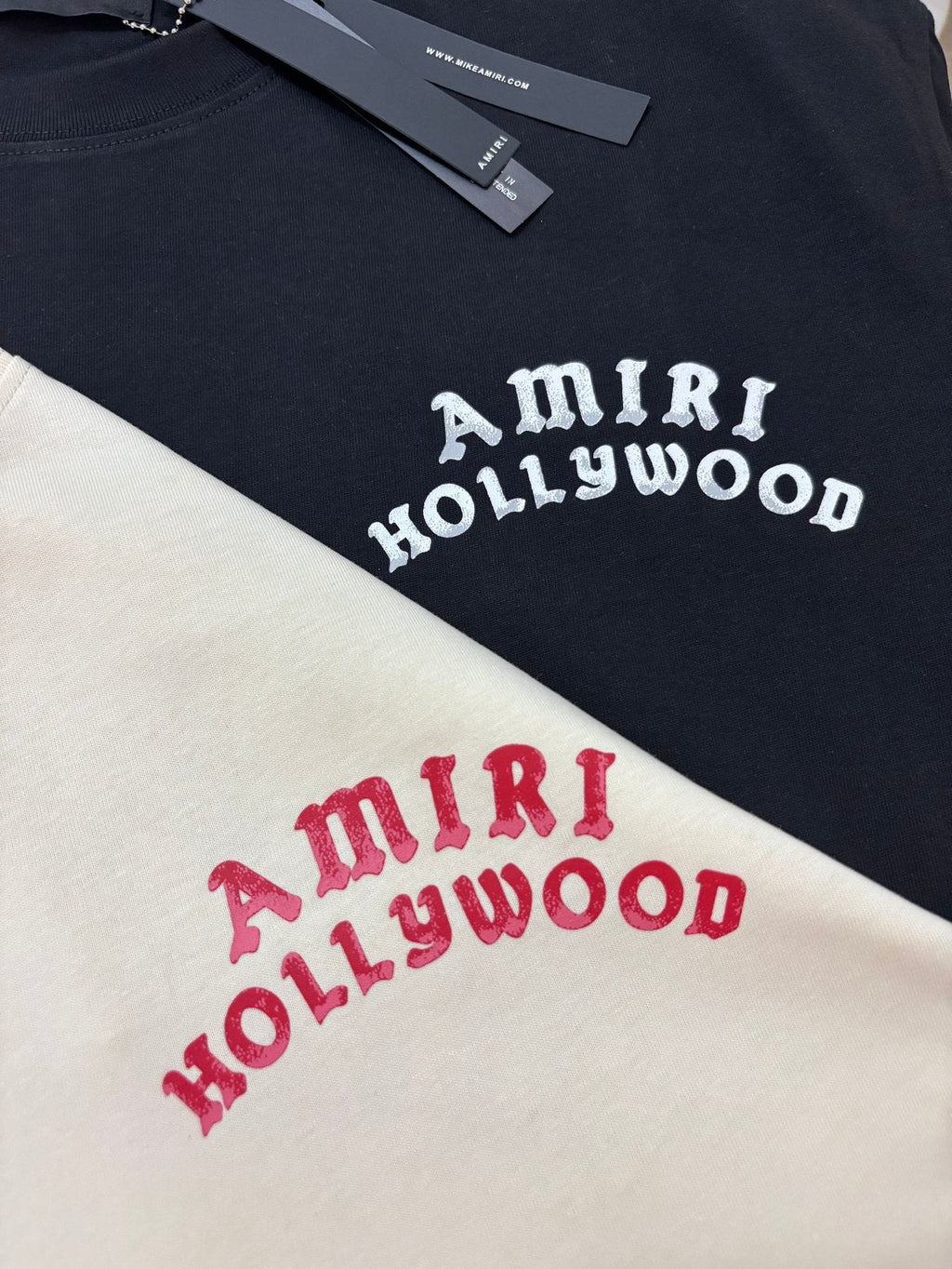 AMIRI Hollywood Graphic Short-Sleeve T-Shirt — detail