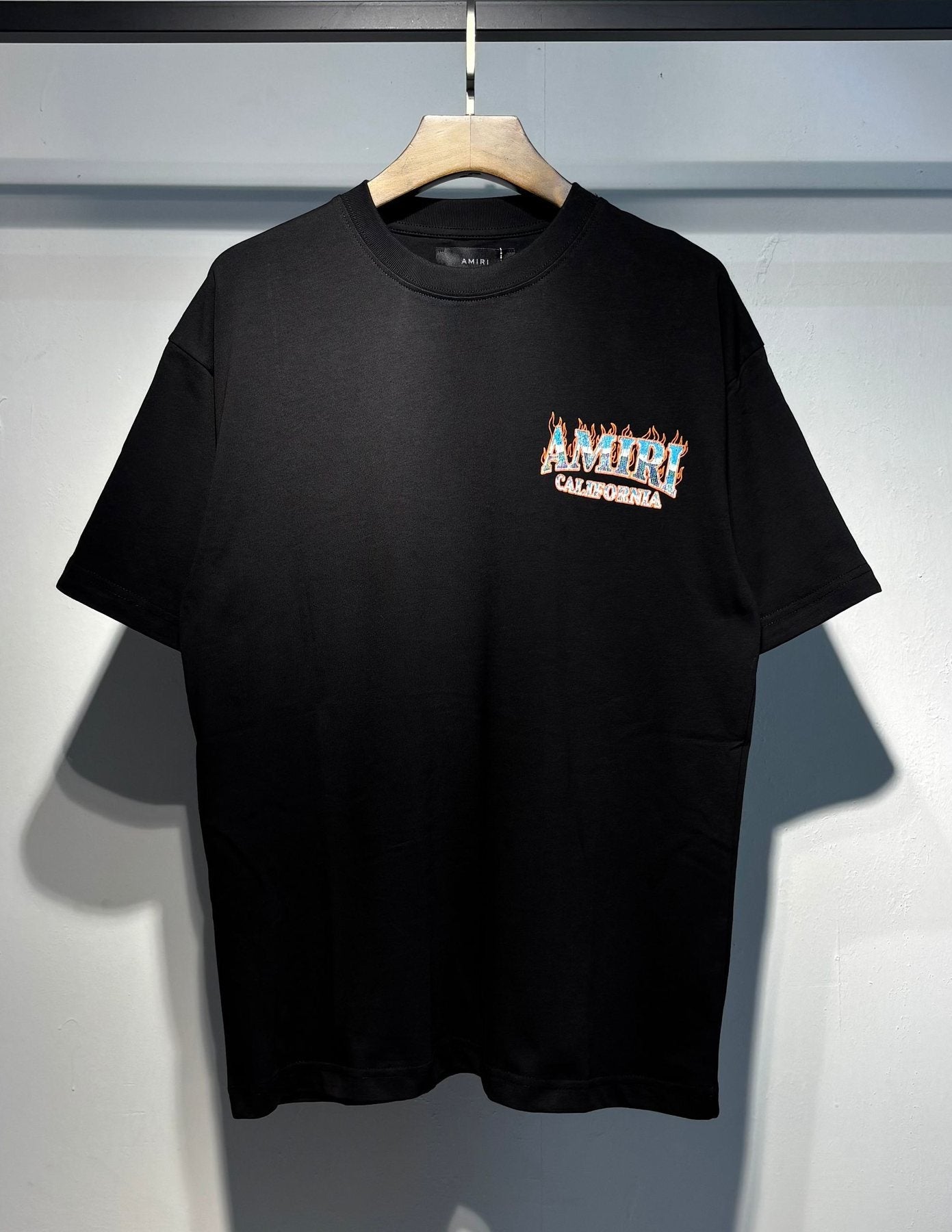 AMIRI California Flame Palm Graphic T-Shirt — front