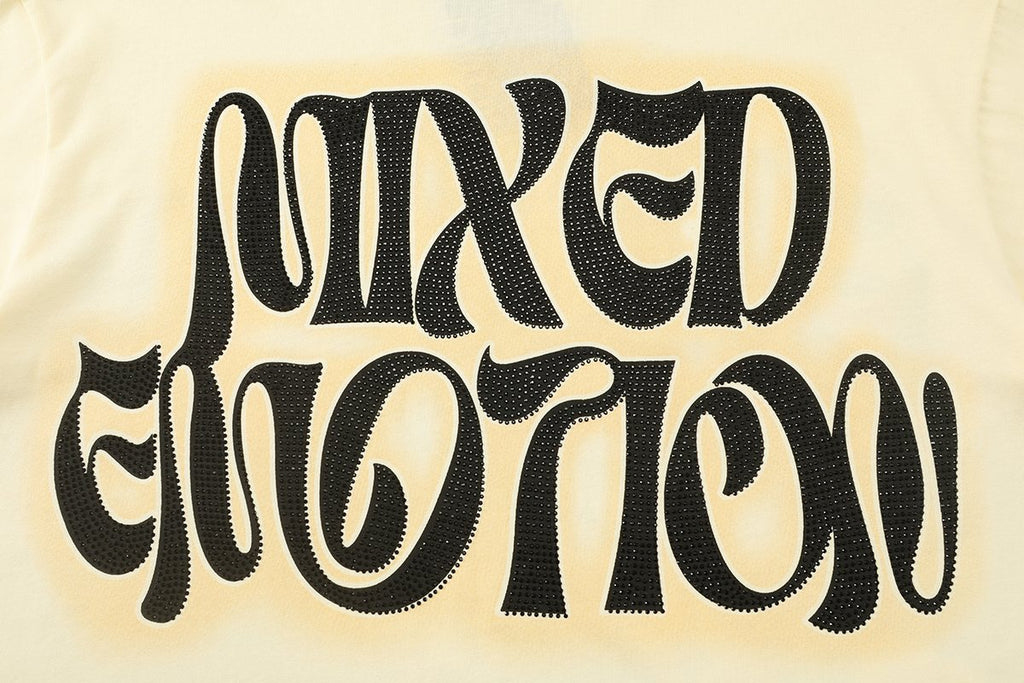 MIXED EMOTION Cherub Graphic T-Shirt — detail