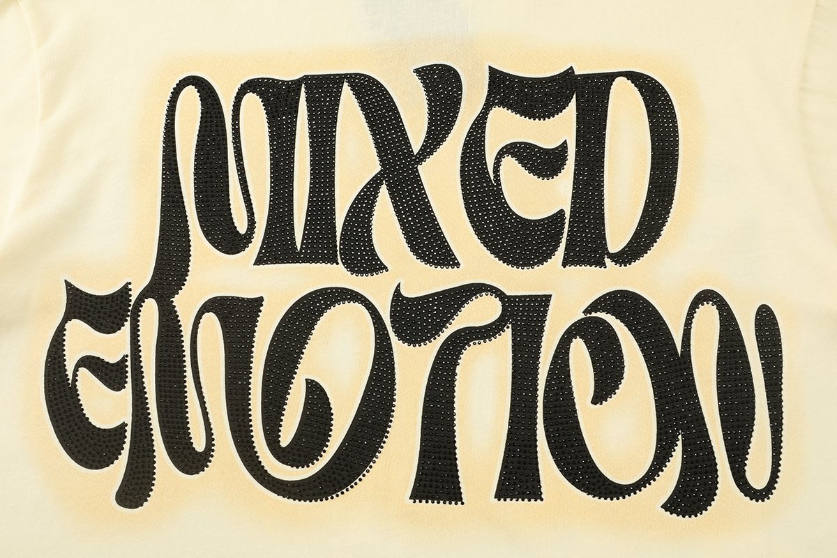 MIXED EMOTION Cherub Graphic T-Shirt — detail