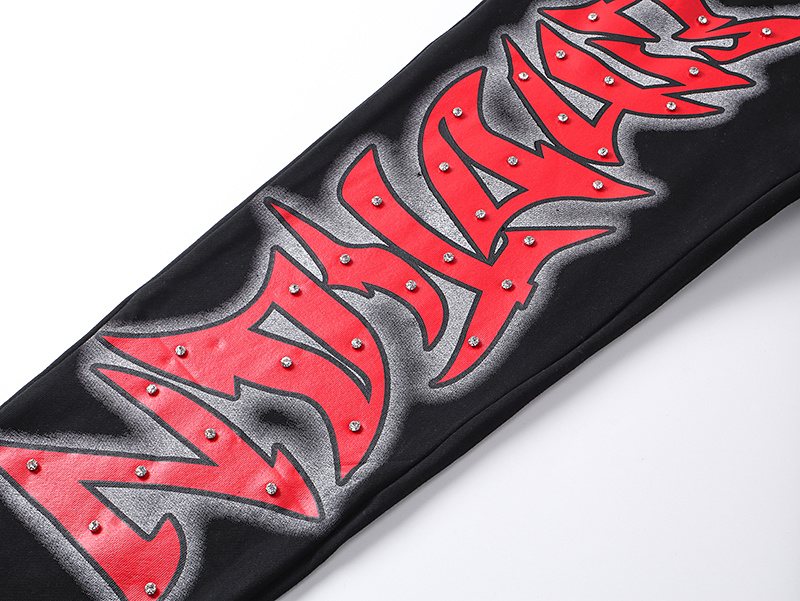 MIXED EMOTION Graphic Sweatpants — detail