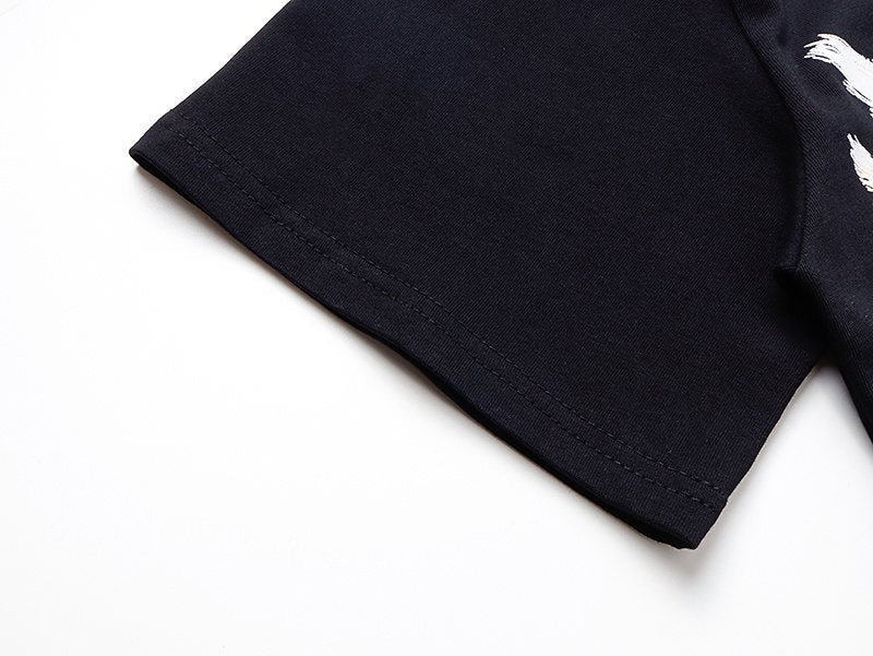 MIXED EMOTION Cherub Graphic T-Shirt — detail