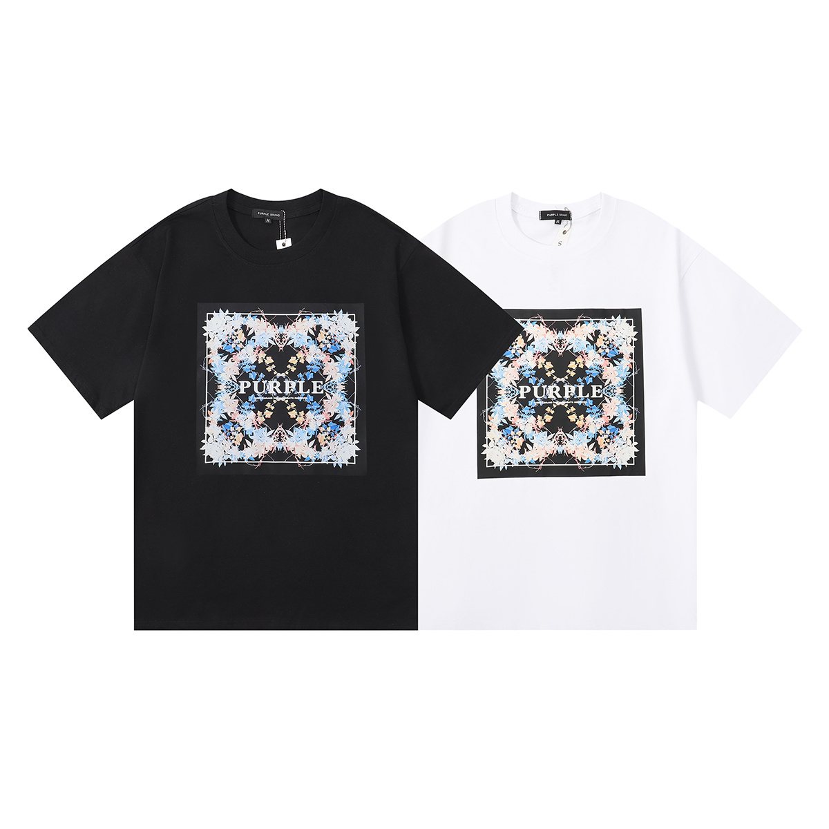 Purple Brand Green Vine Graphic T-Shirt — comparison
