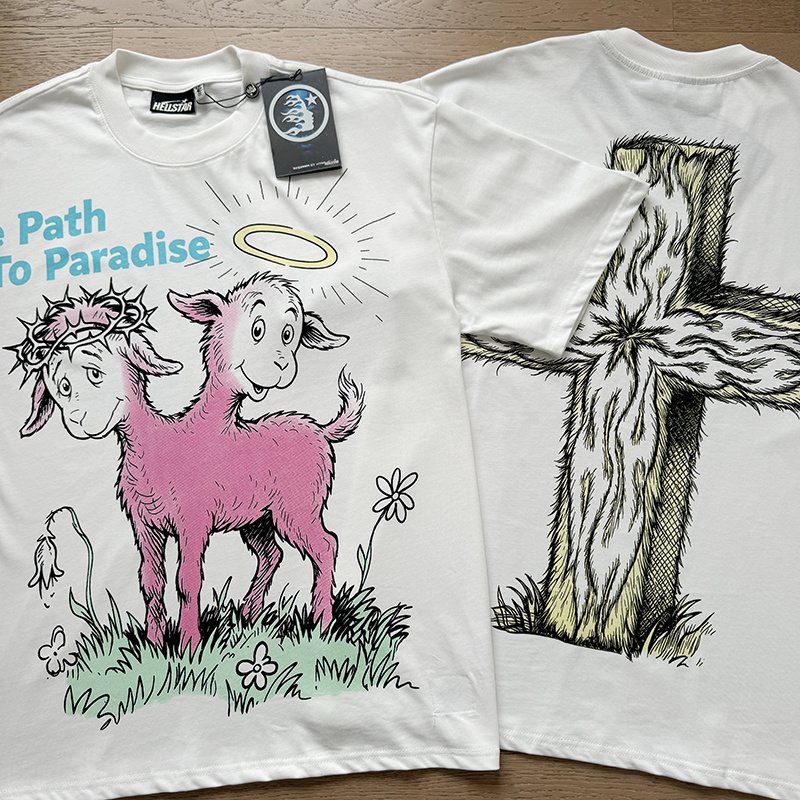 Hellstar Path to Paradise Graphic T-Shirt — comparison