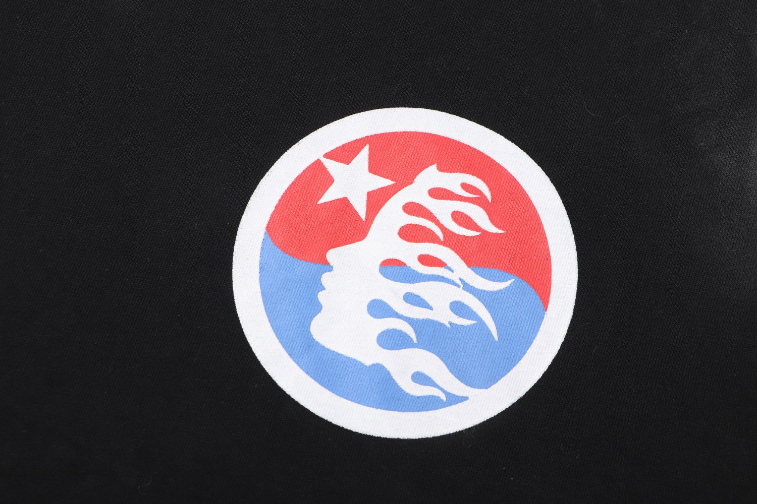Hellstar Flame Star Graphic T-Shirt — detail