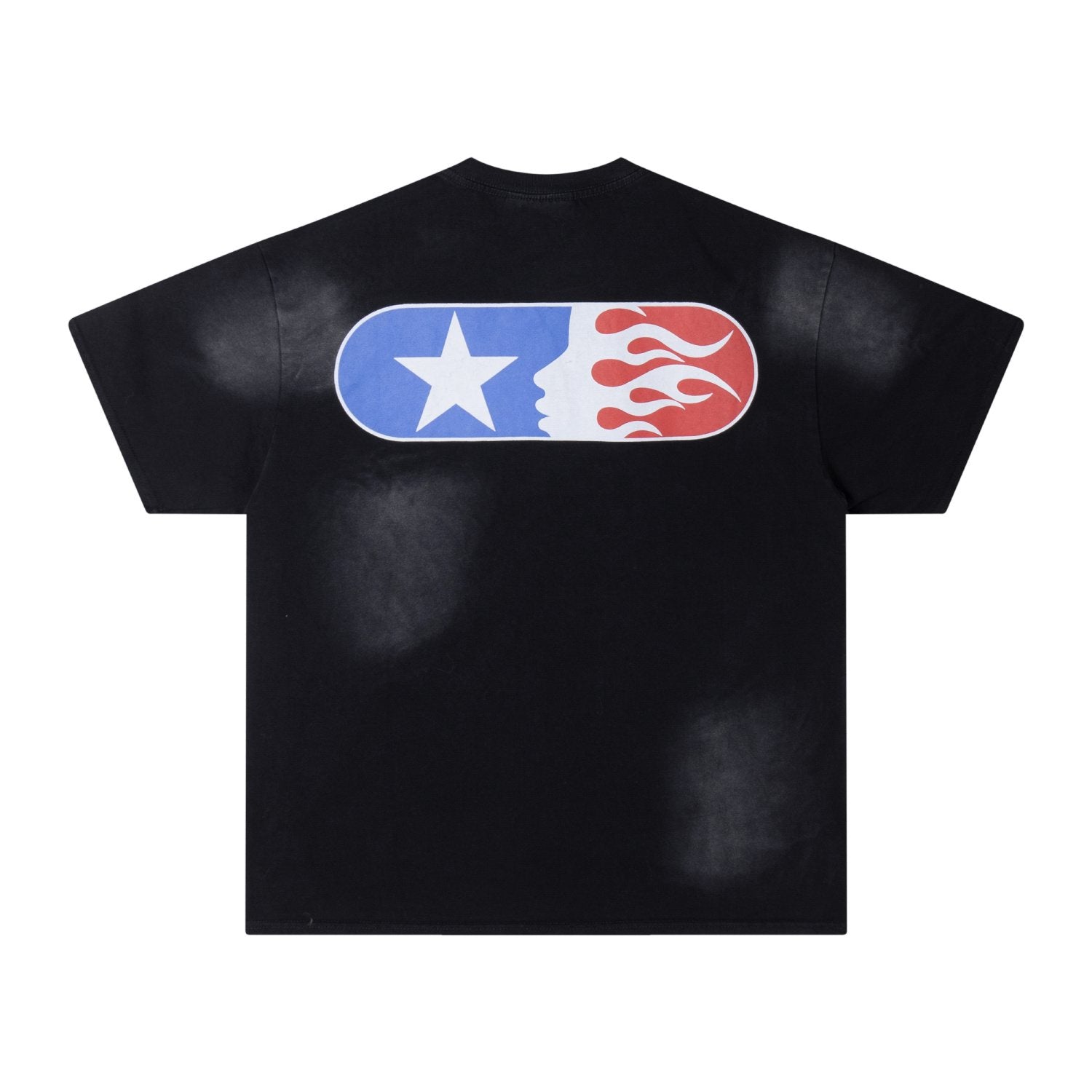 Hellstar Star Flame Capsule Graphic T-Shirt — back