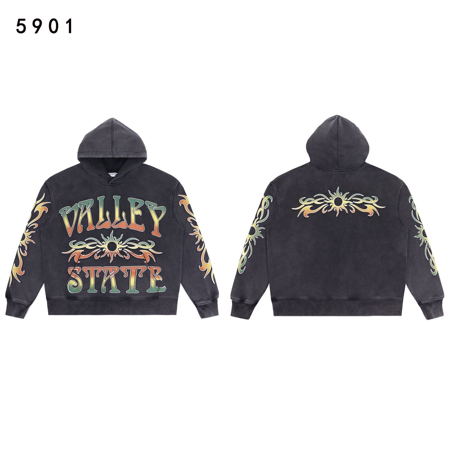 VALLEY Dreams Graphic Hoodie & Sweatpants Set — detail