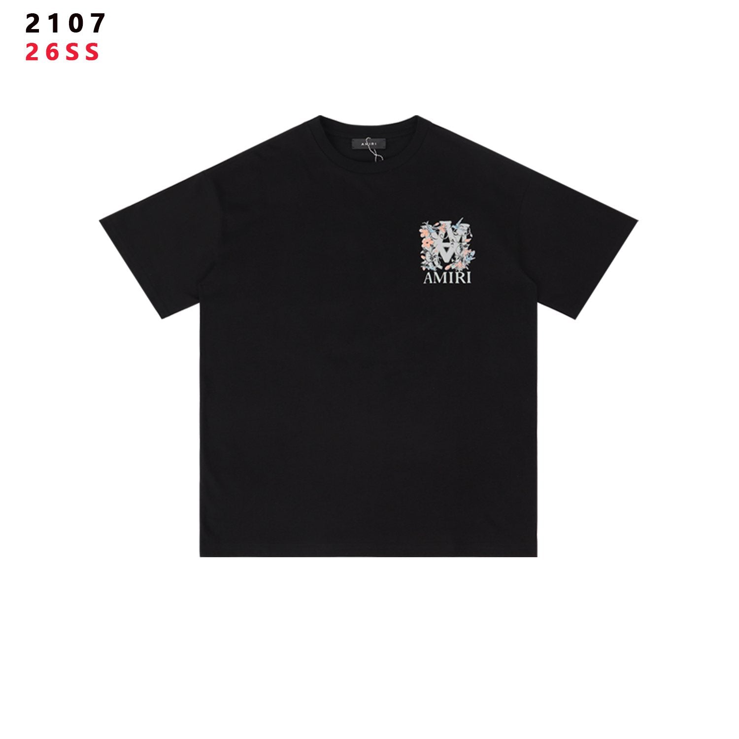 AMIRI Floral A Graphic Short-Sleeve T-Shirt — hero