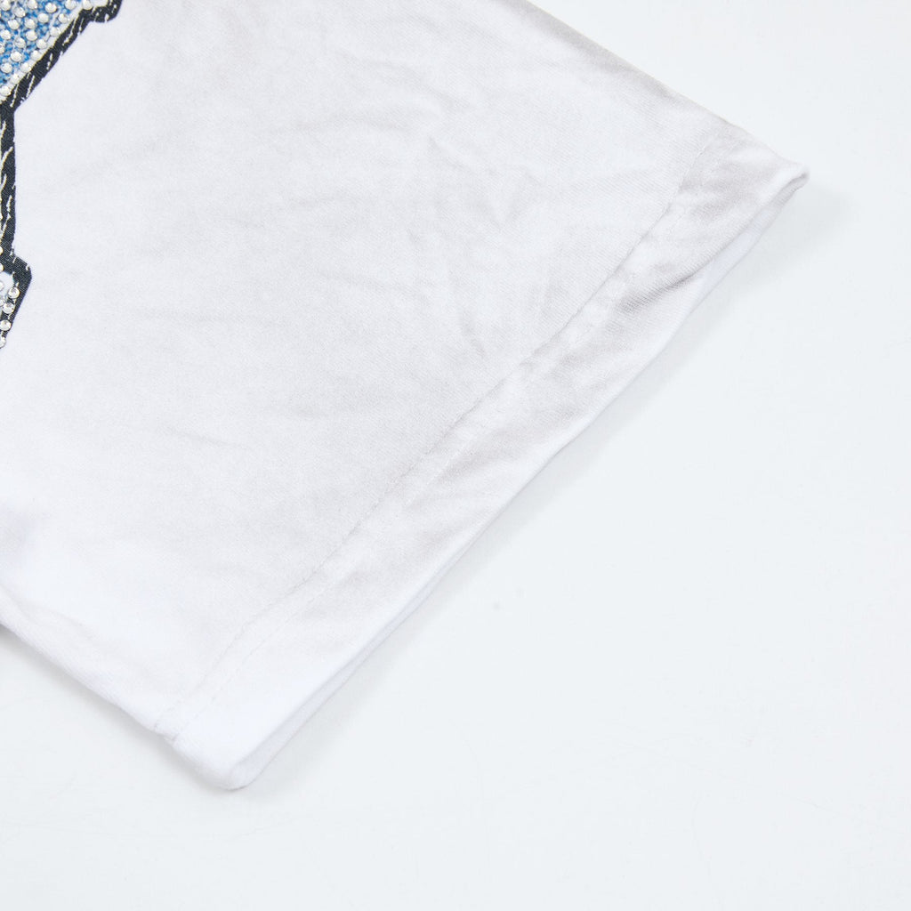 MAJESTIK Football Eagle Graphic T-Shirt — detail