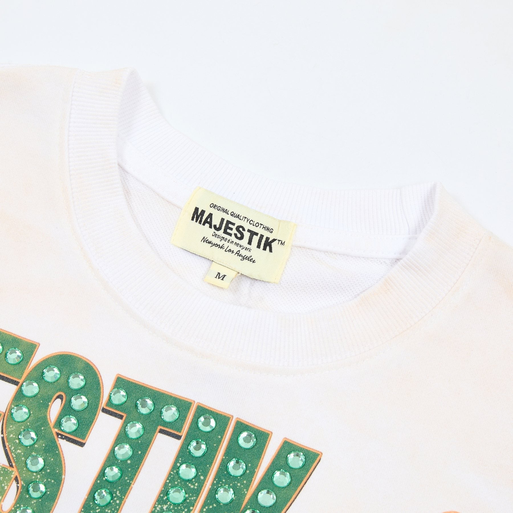 MAJESTIK Bulldog Graphic Short-Sleeve T-Shirt — neck_label