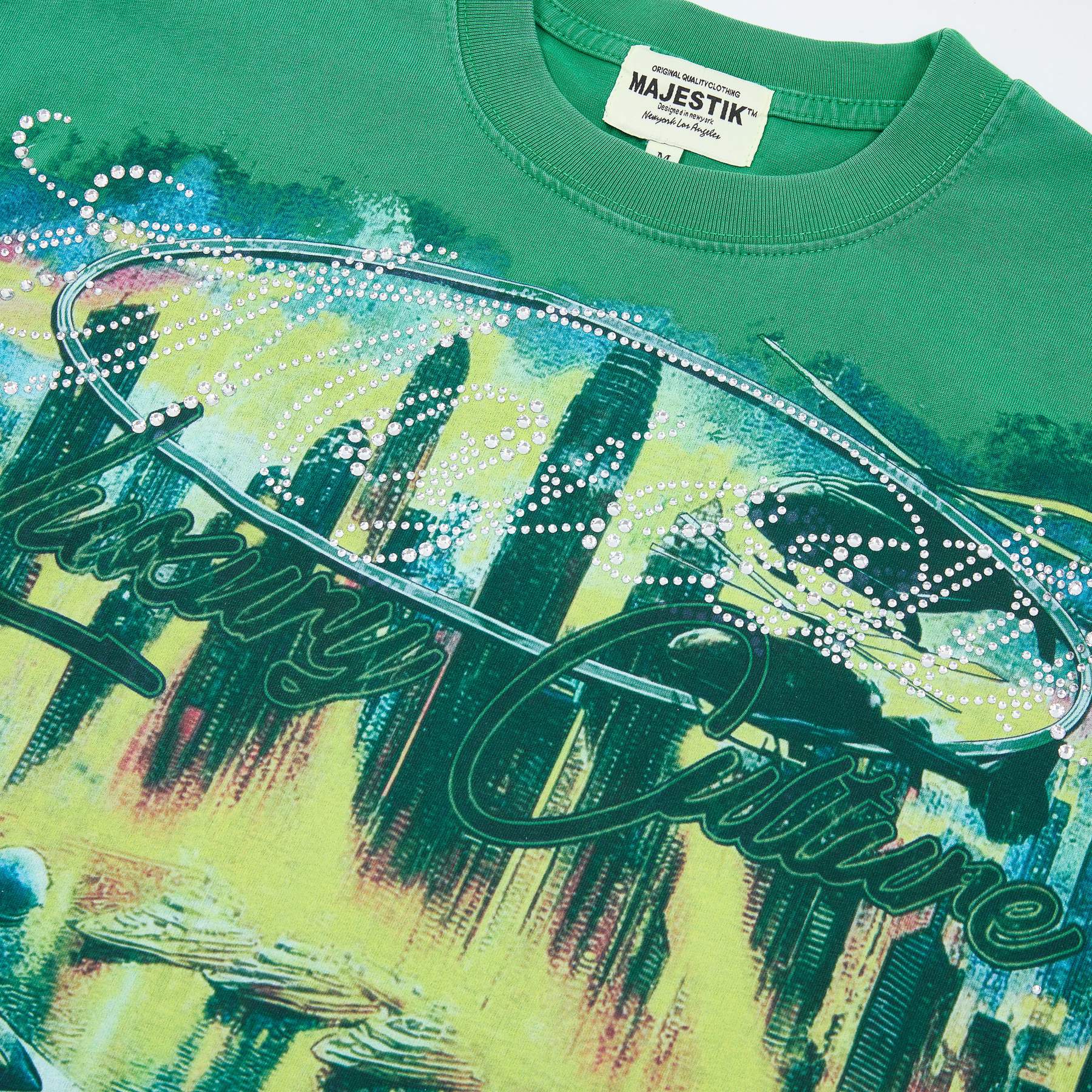 MAJESTIK Yacht Tour Graphic T-Shirt — detail