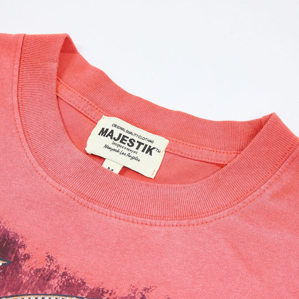 MAJESTIK Western UFO Graphic T-Shirt — neck_label