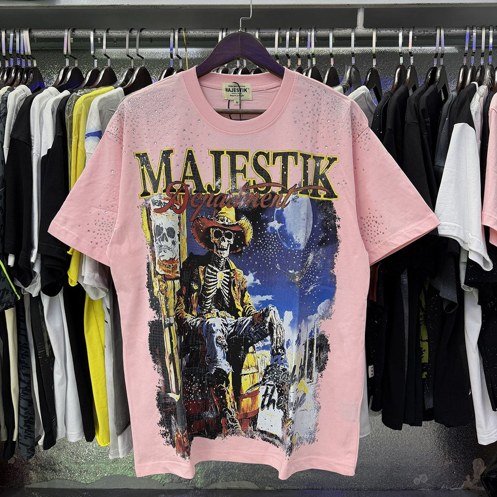 MAJESTIK Back To The One Graphic T-Shirt — context