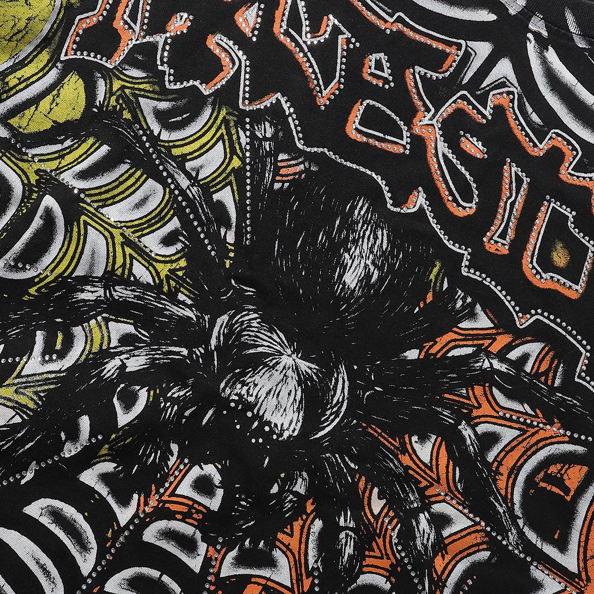 MAJESTIK Tarantula Graphic Short-Sleeve T-Shirt — detail