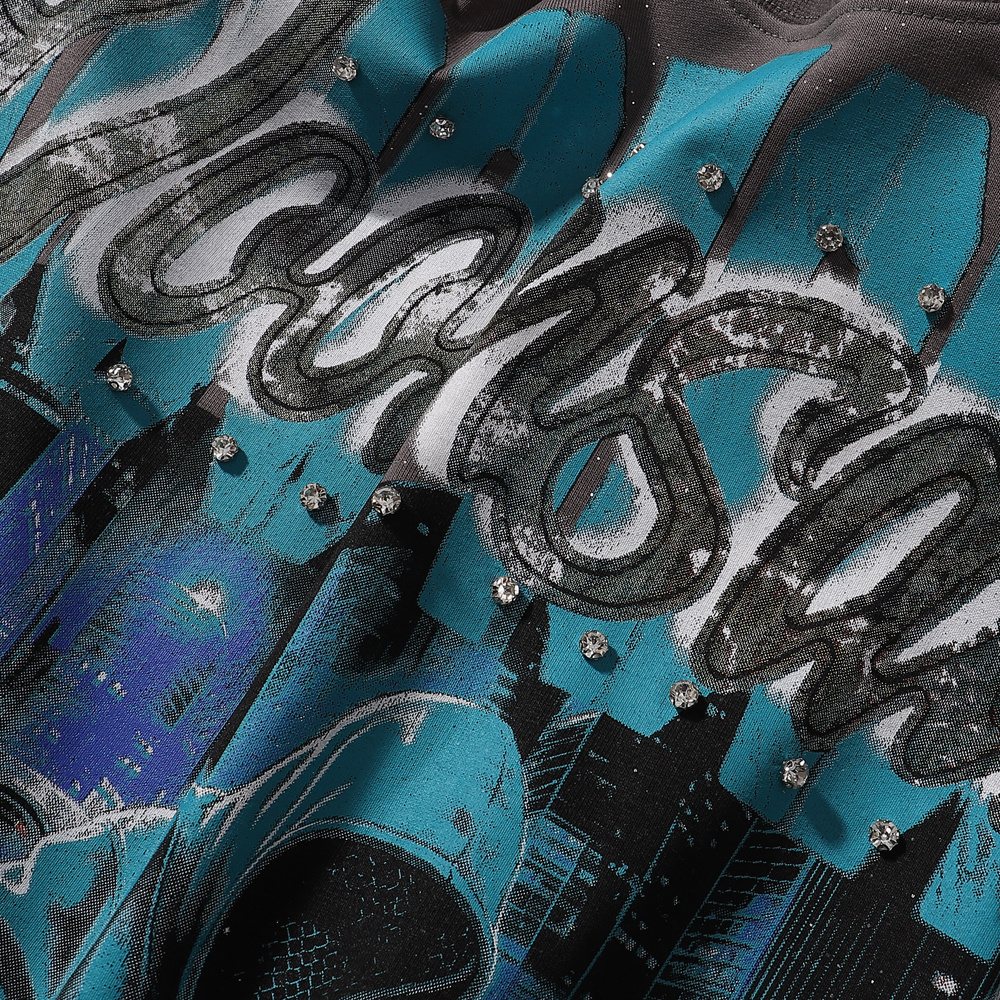 BKYS Revival Doomsday Graphic Short-Sleeve T-Shirt — detail