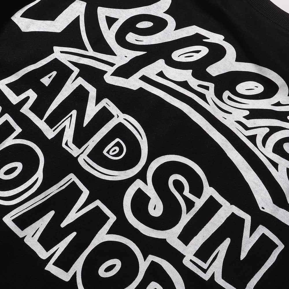 BKYS Revival Repent Skull Rhinestone Cropped T-Shirt — detail