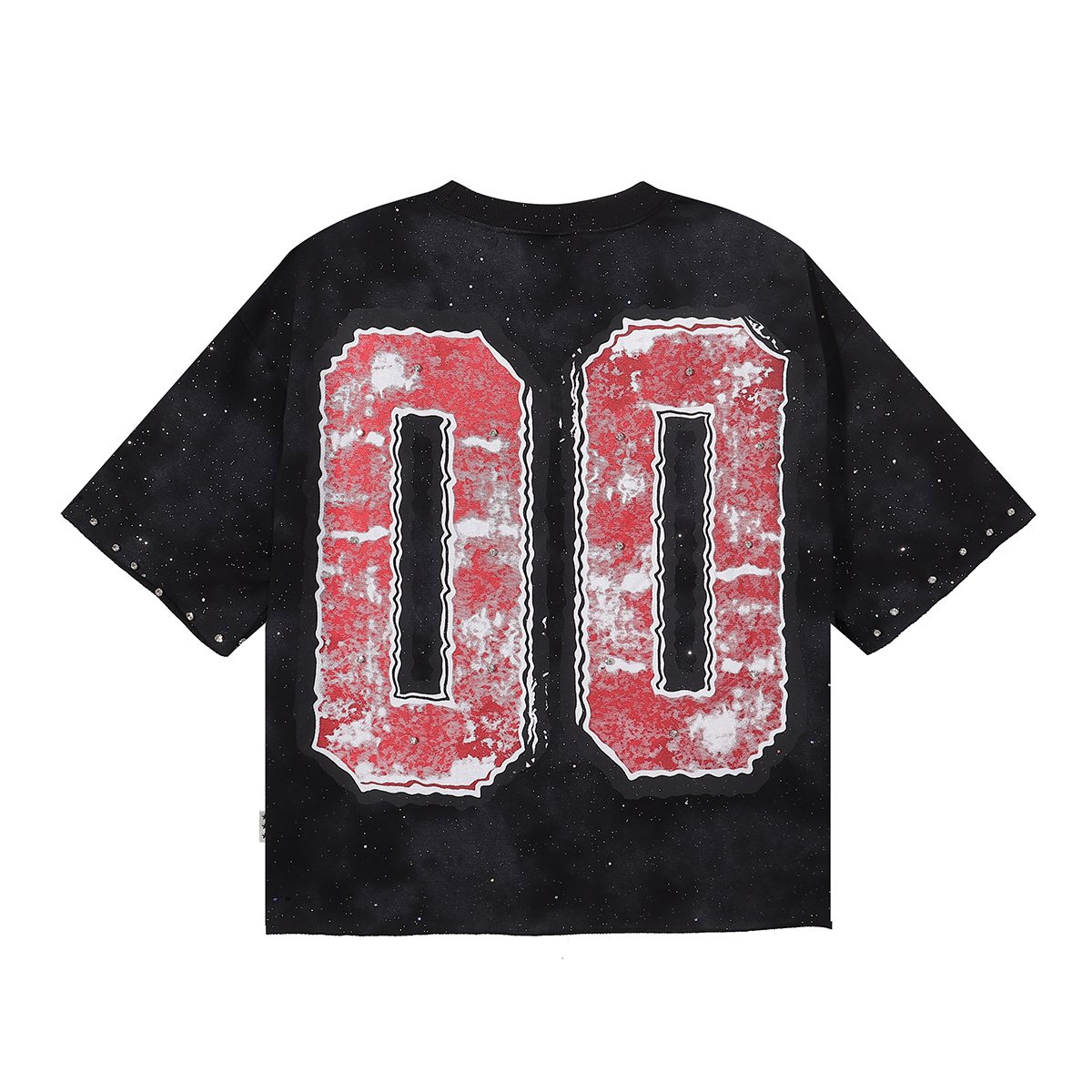 BKYS Revival Football Graphic Cropped T-Shirt — back