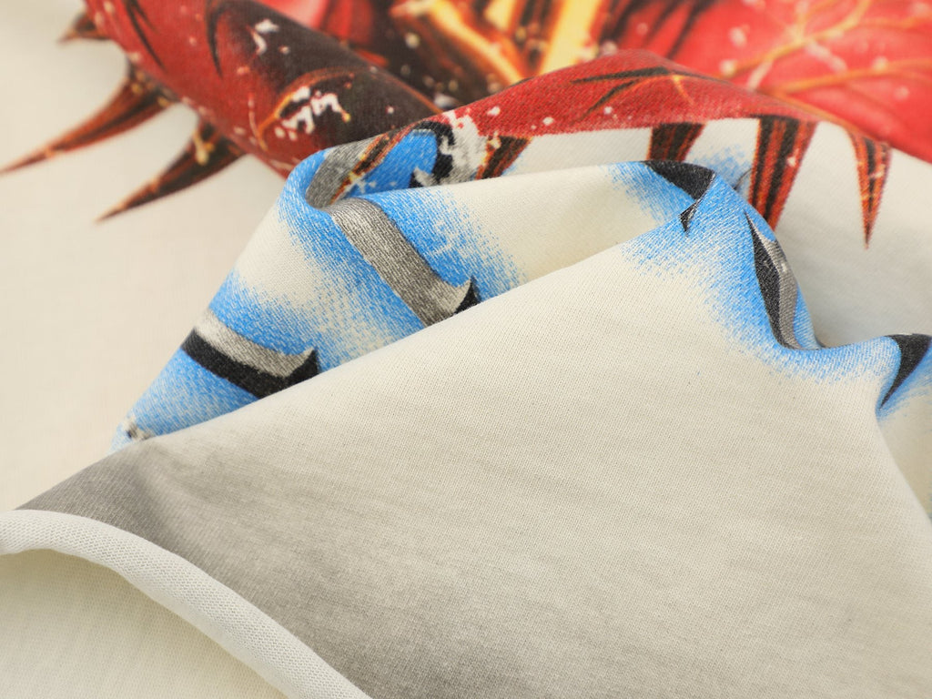 FIRST ROW A Sacred Vow Angel Graphic T-Shirt — fabric_closeup
