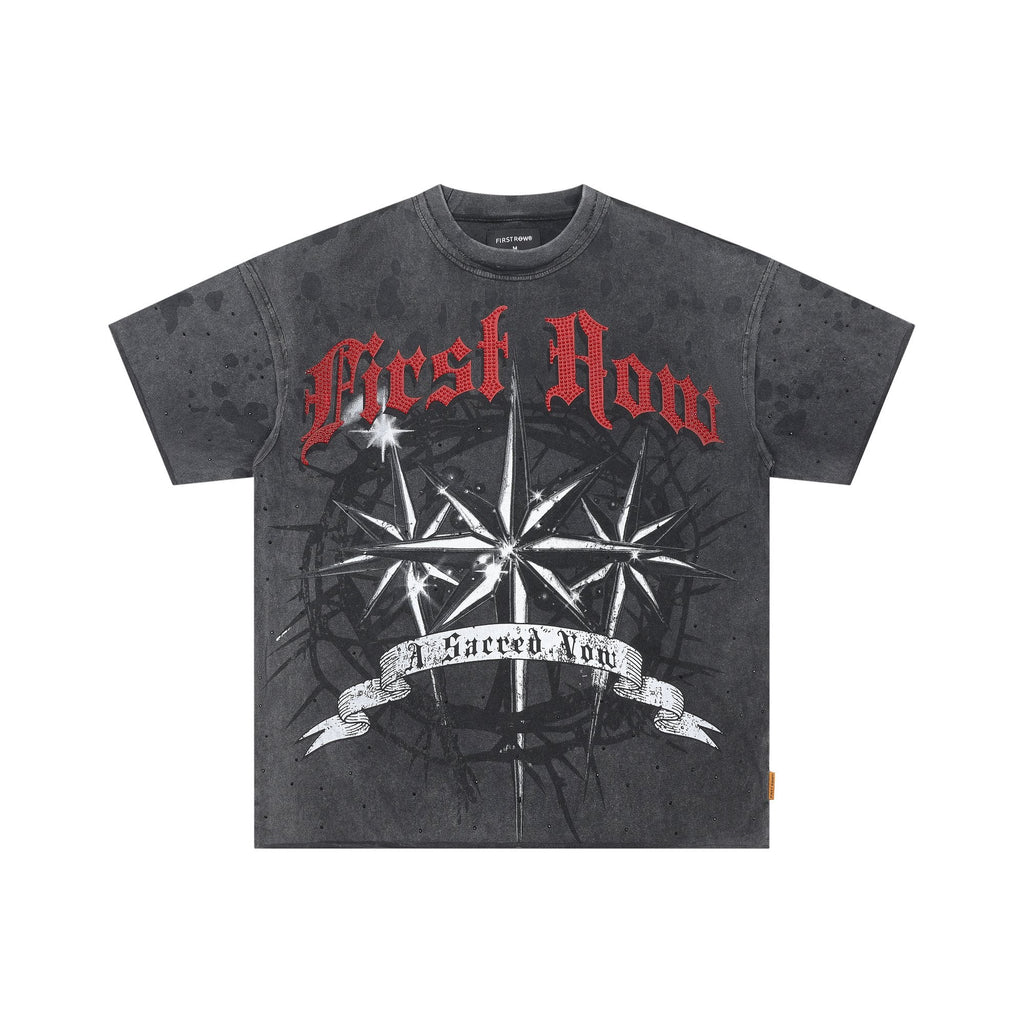 FIRST ROW A Sacred Vow Thornbush Stars Graphic T-Shirt — hero