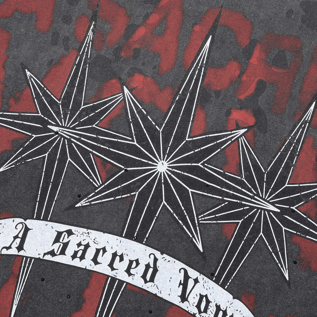 FIRST ROW A Sacred Vow Thornbush Stars Graphic T-Shirt — detail