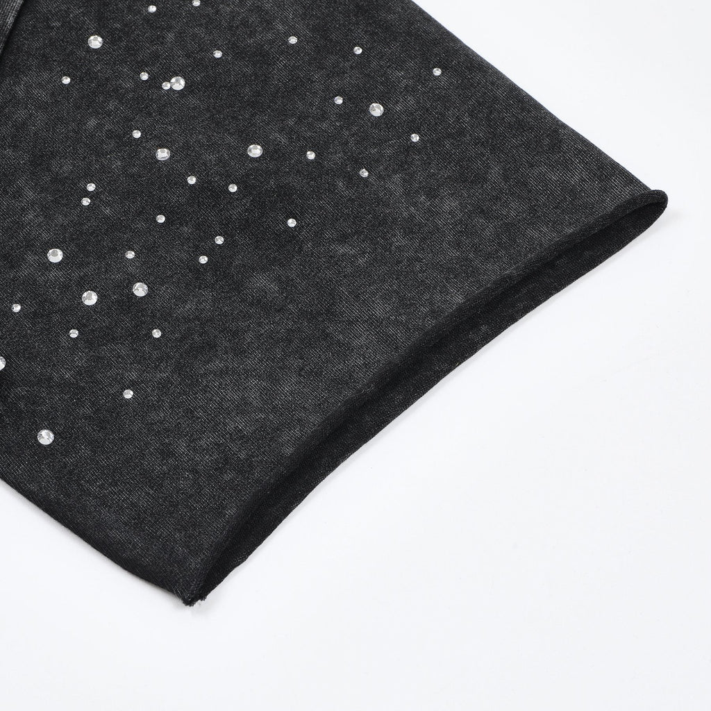 FIRST ROW Made in Heaven Angel Graphic Cropped T-Shirt — detail