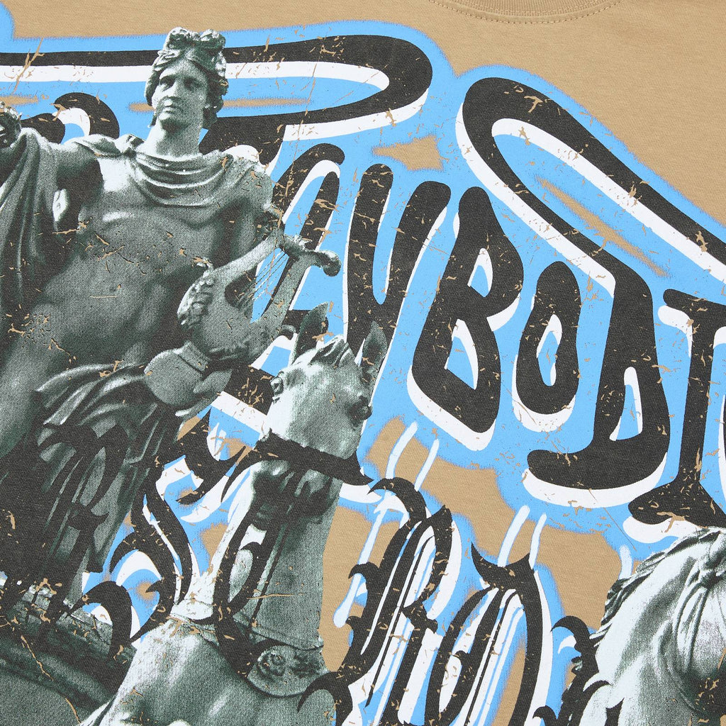 FIRST ROW Statue Horse Graphic T-Shirt — detail