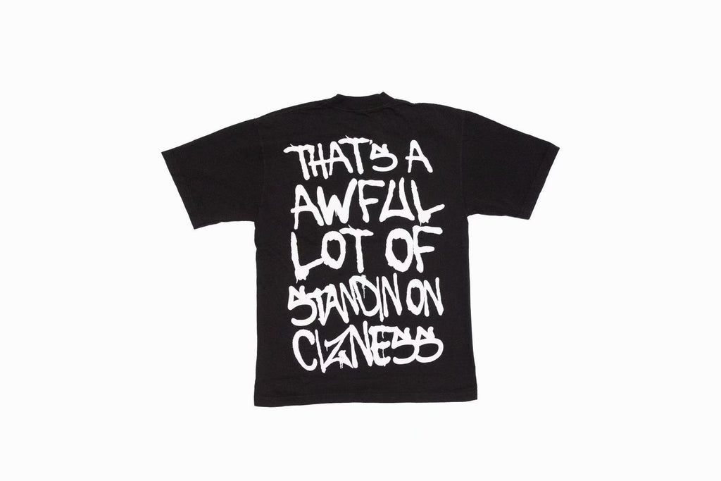 THAT'S A AWFUL LOT OF COUGH SYRUP Script Graphic T-Shirt — back