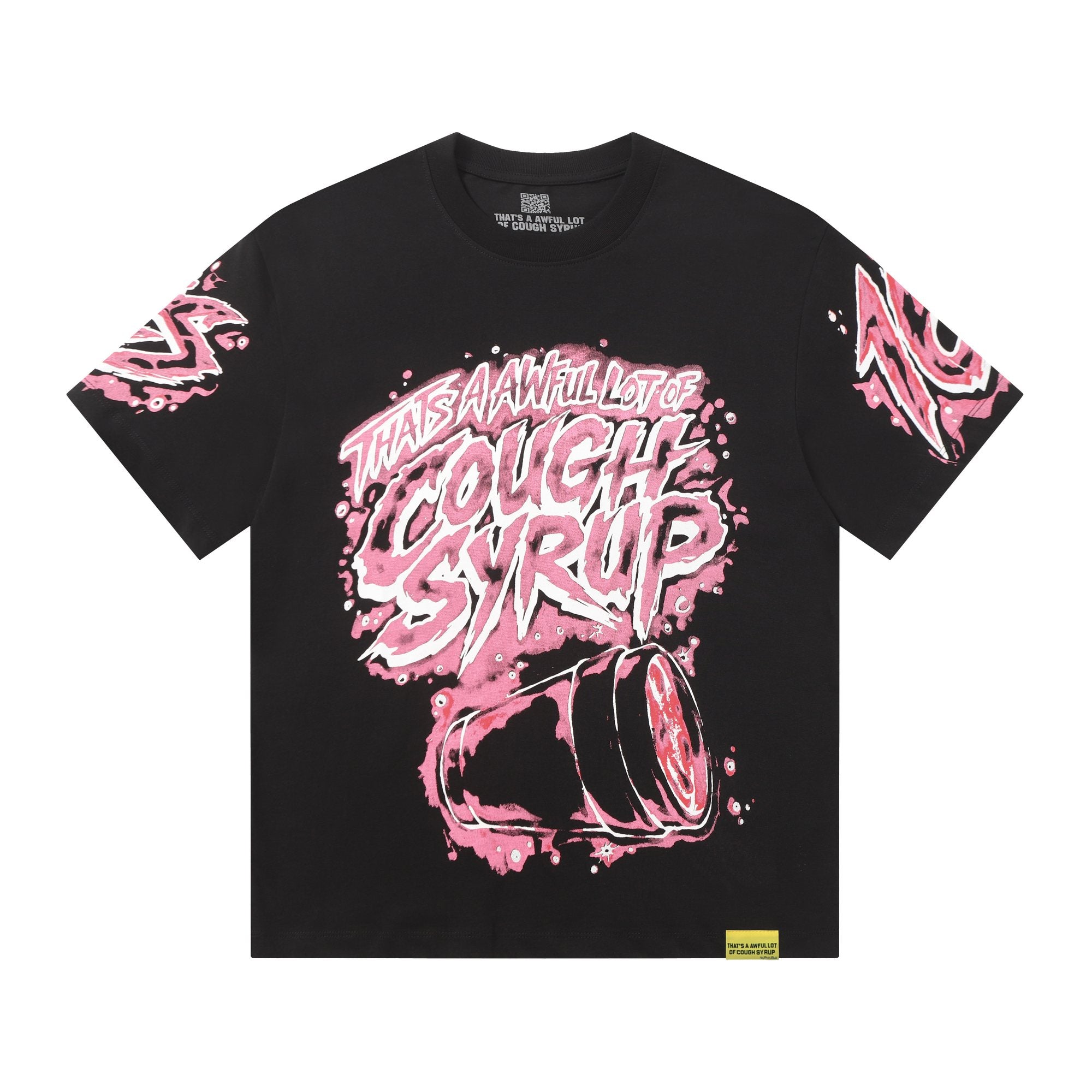 THAT'S A AWFUL LOT OF COUGH SYRUP Graffiti Graphic T-Shirt — hero