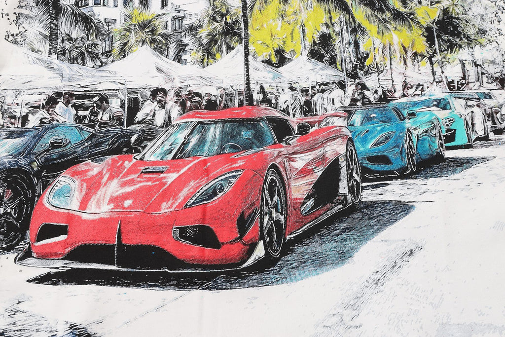 Godspeed Car and Key Graphic T-Shirt — detail