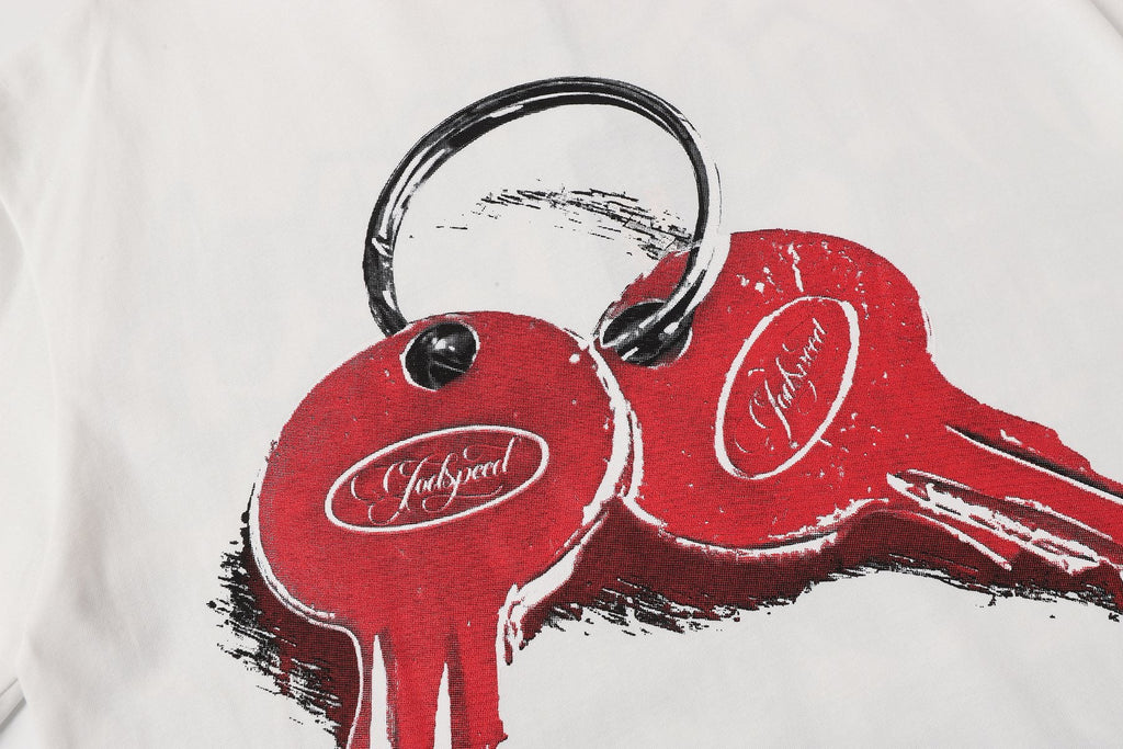 Godspeed Car and Key Graphic T-Shirt — detail