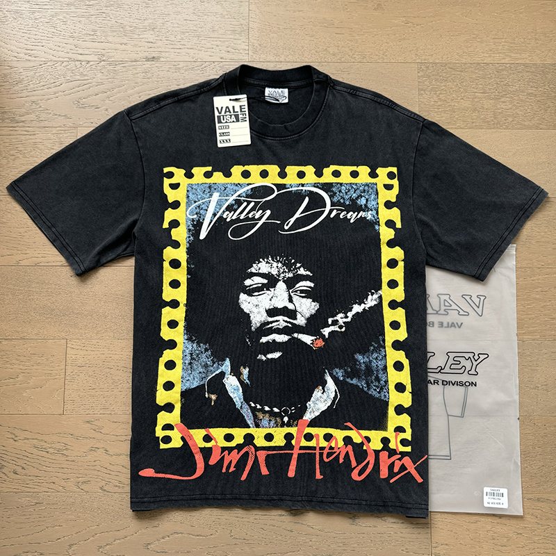 VALE USA Valley Dreams Hendrix Graphic T-Shirt — context