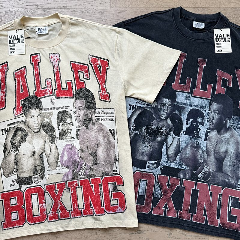 VALE USA Boxing Graphic T-Shirt — comparison