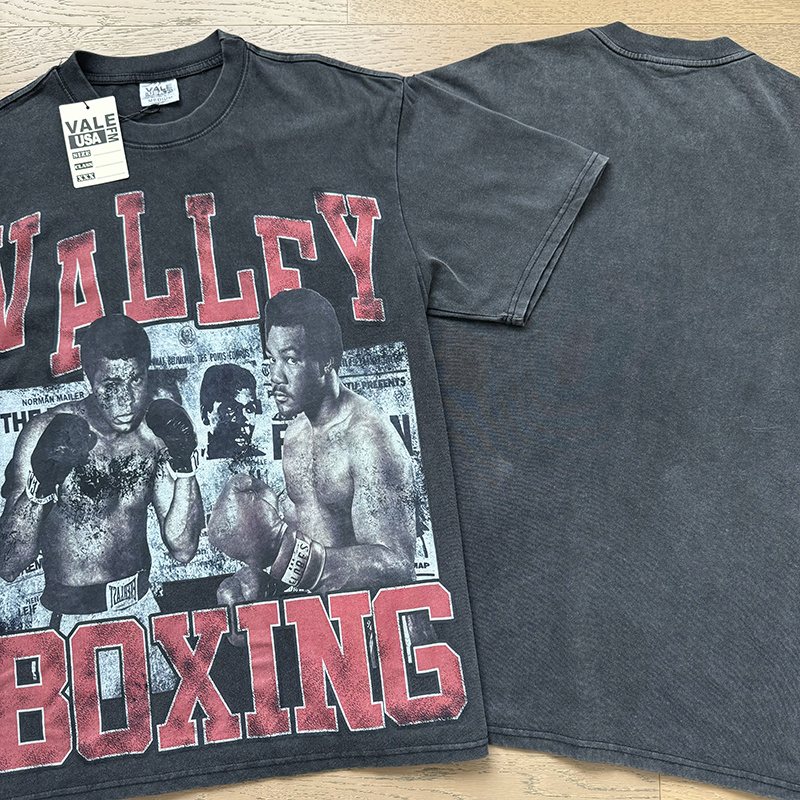 VALE USA Boxing Graphic T-Shirt — front